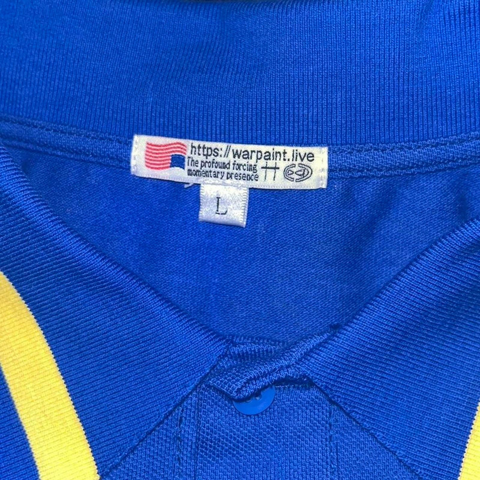 Other Warpaint.live silkroad polo euro flag Size US L / EU 52-54 / 3 - 3 Thumbnail