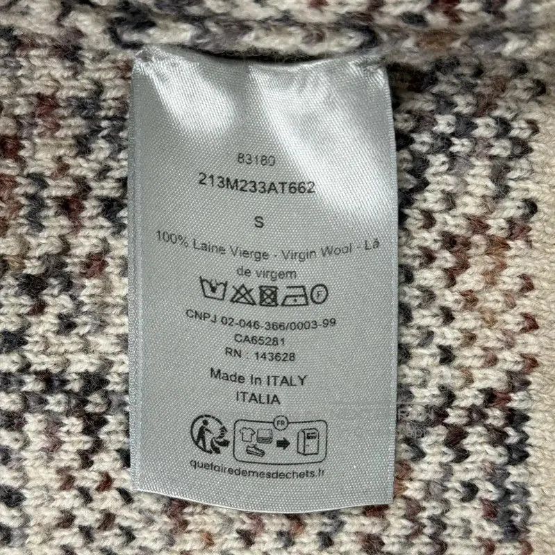 Dior Dior Men's Khaki Wool Cardigan . Size US S / EU 44-46 / 1 - 4 Thumbnail