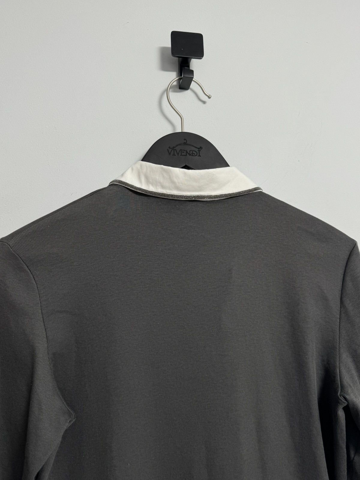 Fabiana Filippi Fabiana Filippi Knit Top Elegant 3/4 Sleeve Blouse Size M / US 6-8 / IT 42-44 - 10 Thumbnail