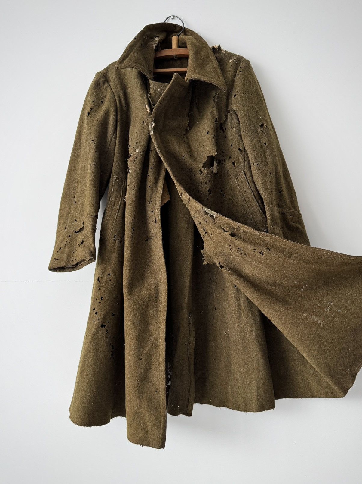 Vintage WW2 1944 Dated Soviet Union RKKA 'Shinel' Greatcoat Size US M / EU 48-50 / 2 - 4 Thumbnail