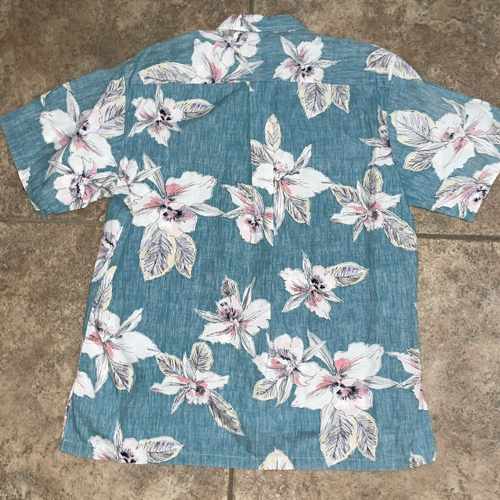 Vintage VINTAGE Cooke Street Honolulu Hawaiian Shirt Button-Up Short Sleeve L Reverse Print Mens Size US L / EU 52-54 / 3 - 5 Thumbnail