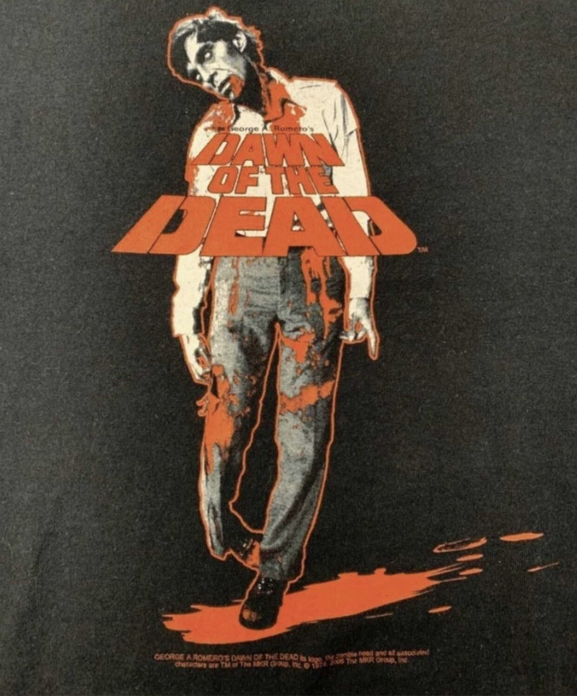 Other VINTAGE Dawn of the Dead T-shirt (Licensed) Size US M / EU 48-50 / 2 - 2 Thumbnail