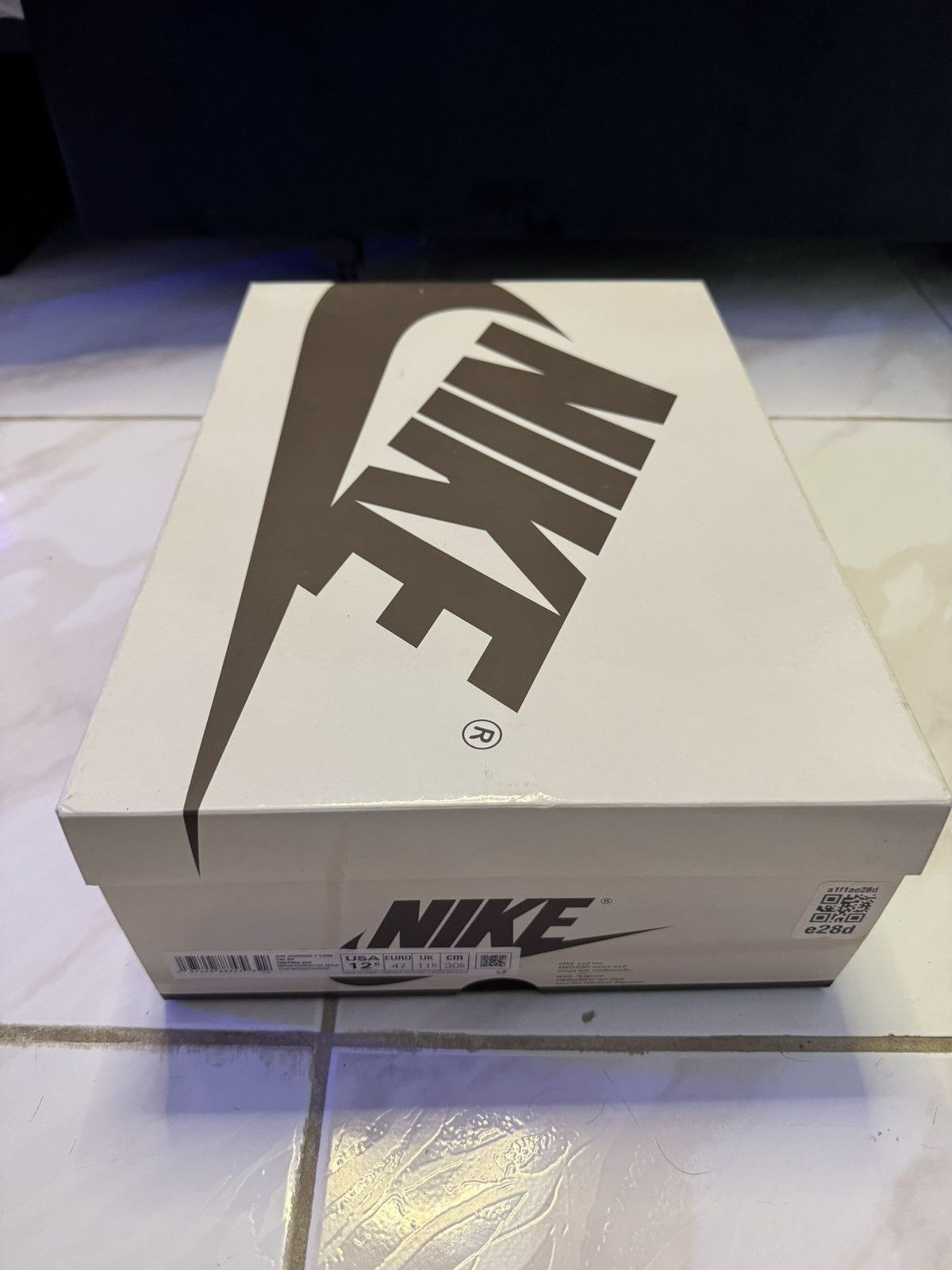 Jordan Brand × Travis Scott 12.5 Travis Scott Jordan 1 Low OG SP Medium Olive Size US 12.5 / EU 45-46 - 9 Thumbnail