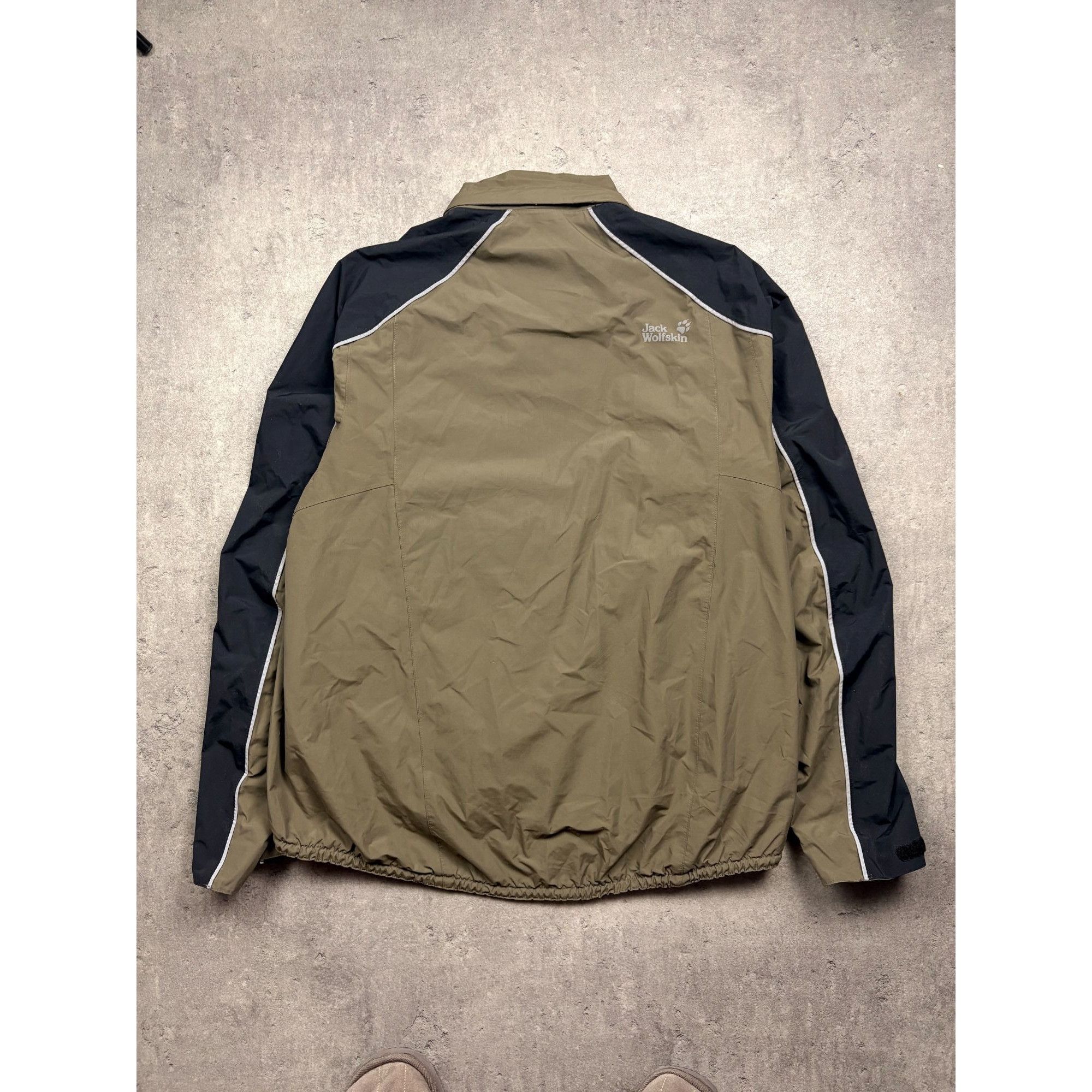 Jack Wolfskin Jack Wolfskin Texapore Outdoor Jacket - Unisex Size L - Oliv Size US L / EU 52-54 / 3 - 4 Thumbnail