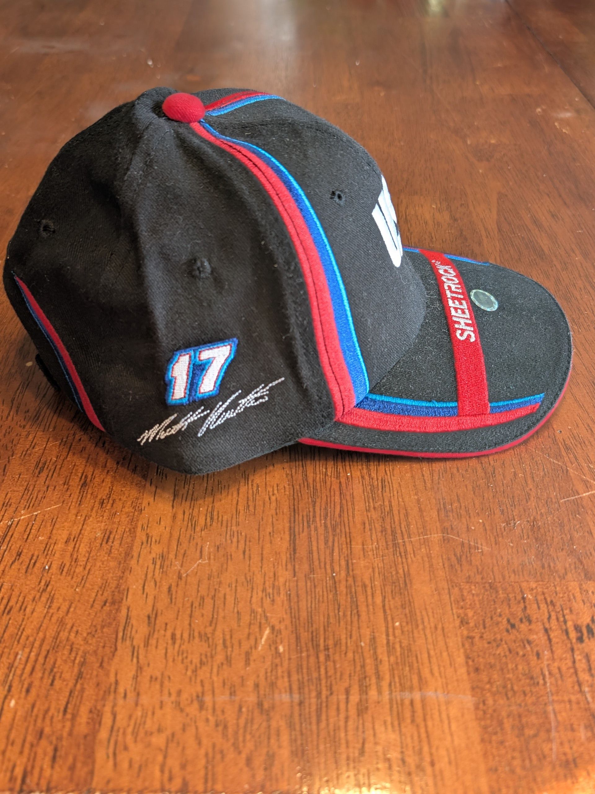 NASCAR NWT Matt Kenseth USG Sheetrock Nascar Strapback Hat Size OS Size ONE SIZE - 3 Thumbnail