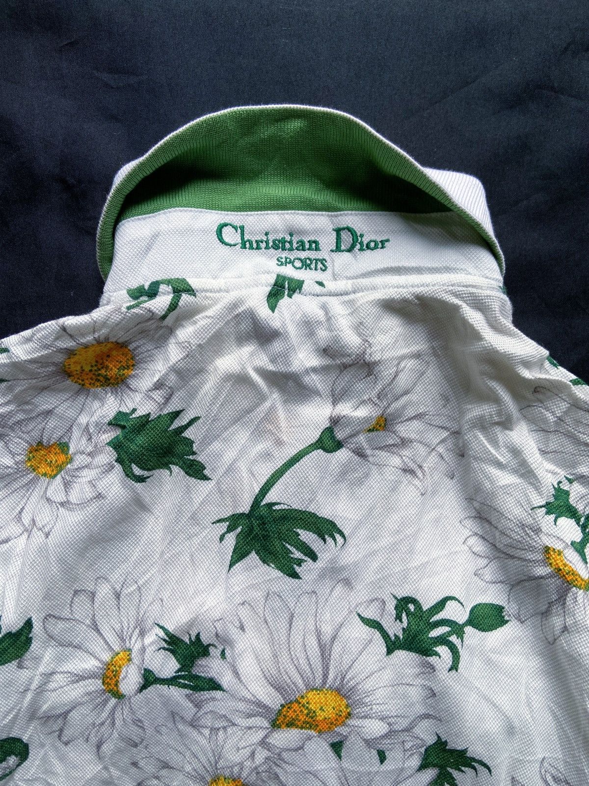 Christian Dior Monsieur CHRISTIAN DIOR POLO SHIRT FLOWERS Size S / US 4 / IT 40 - 11 Thumbnail