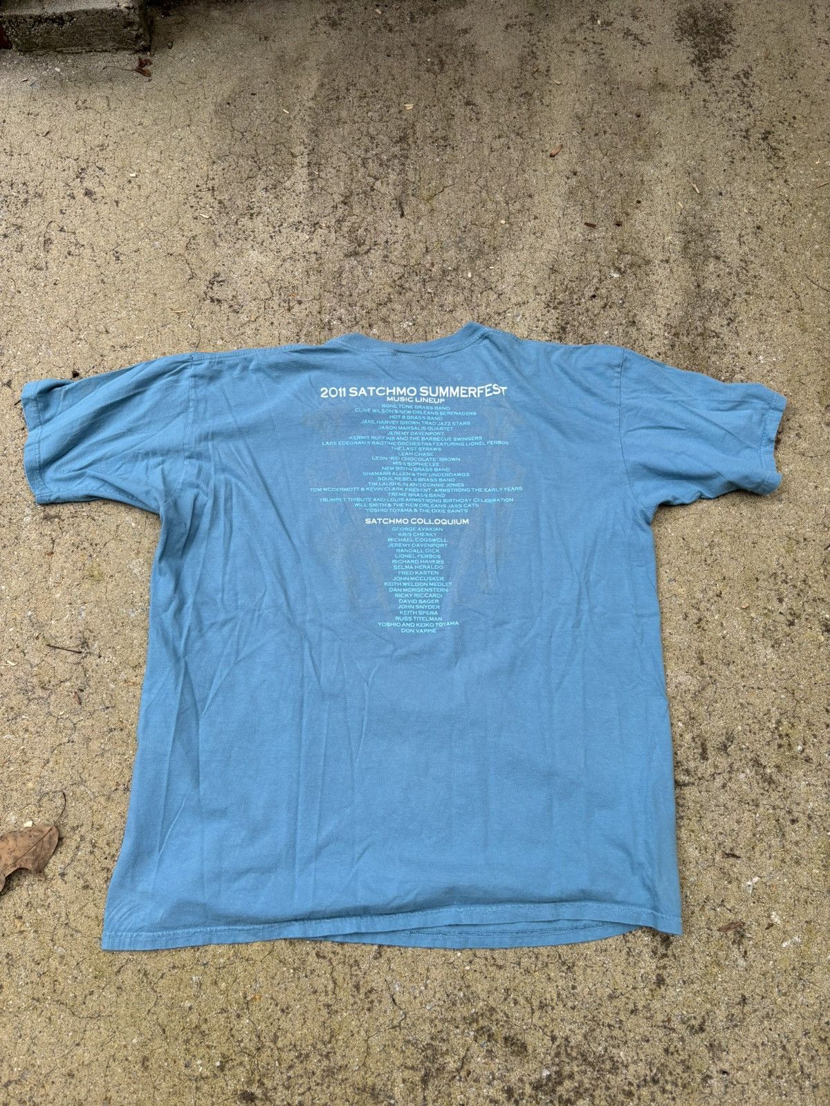 Band Tees Vintage Louis Armstrong Jazz T Shirt Size US XXL / EU 58 / 5 - 3 Thumbnail