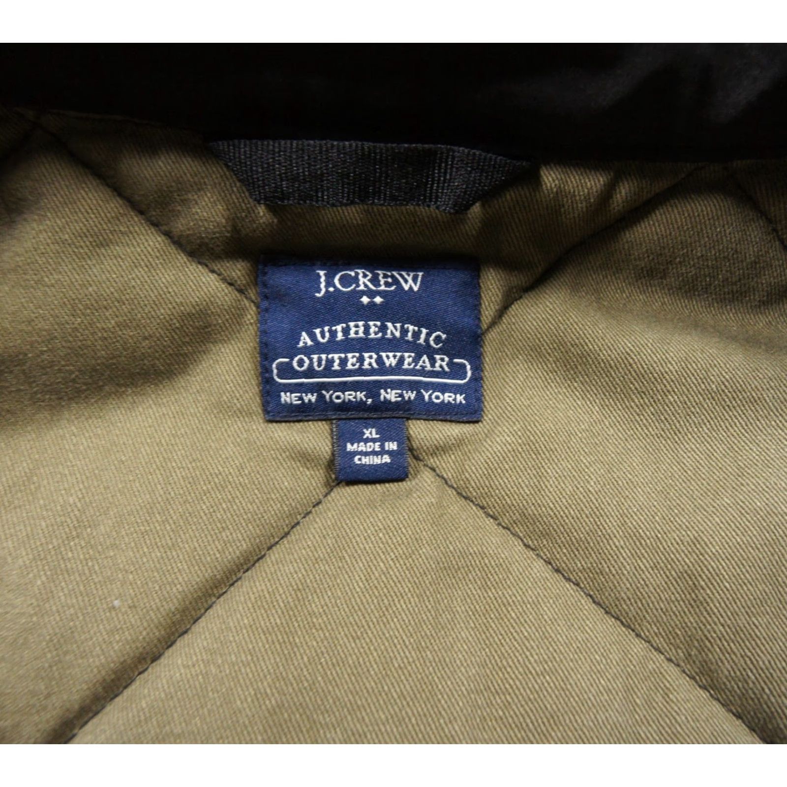 J.Crew JCrew Vest Mens XL Black Quilted Jacket Full Zip Outdoors Outerwear Adult Size US XL / EU 56 / 4 - 7 Thumbnail