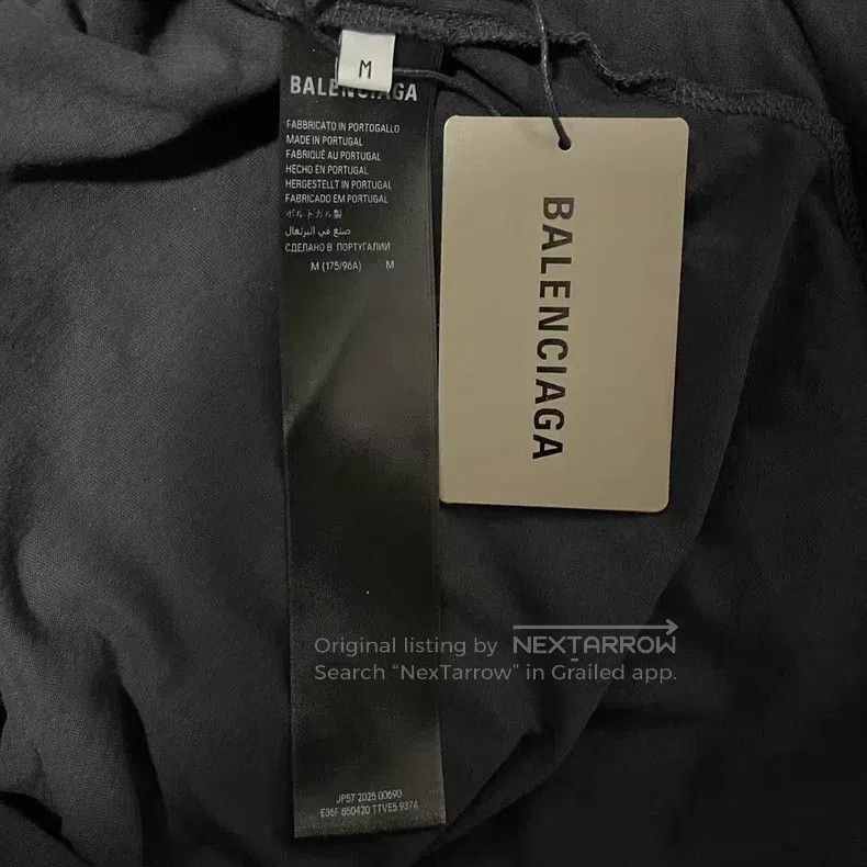 Balenciaga Balenciaga Tape distressed gradient long-sleeve T-shirt Size US M / EU 48-50 / 2 - 4 Thumbnail