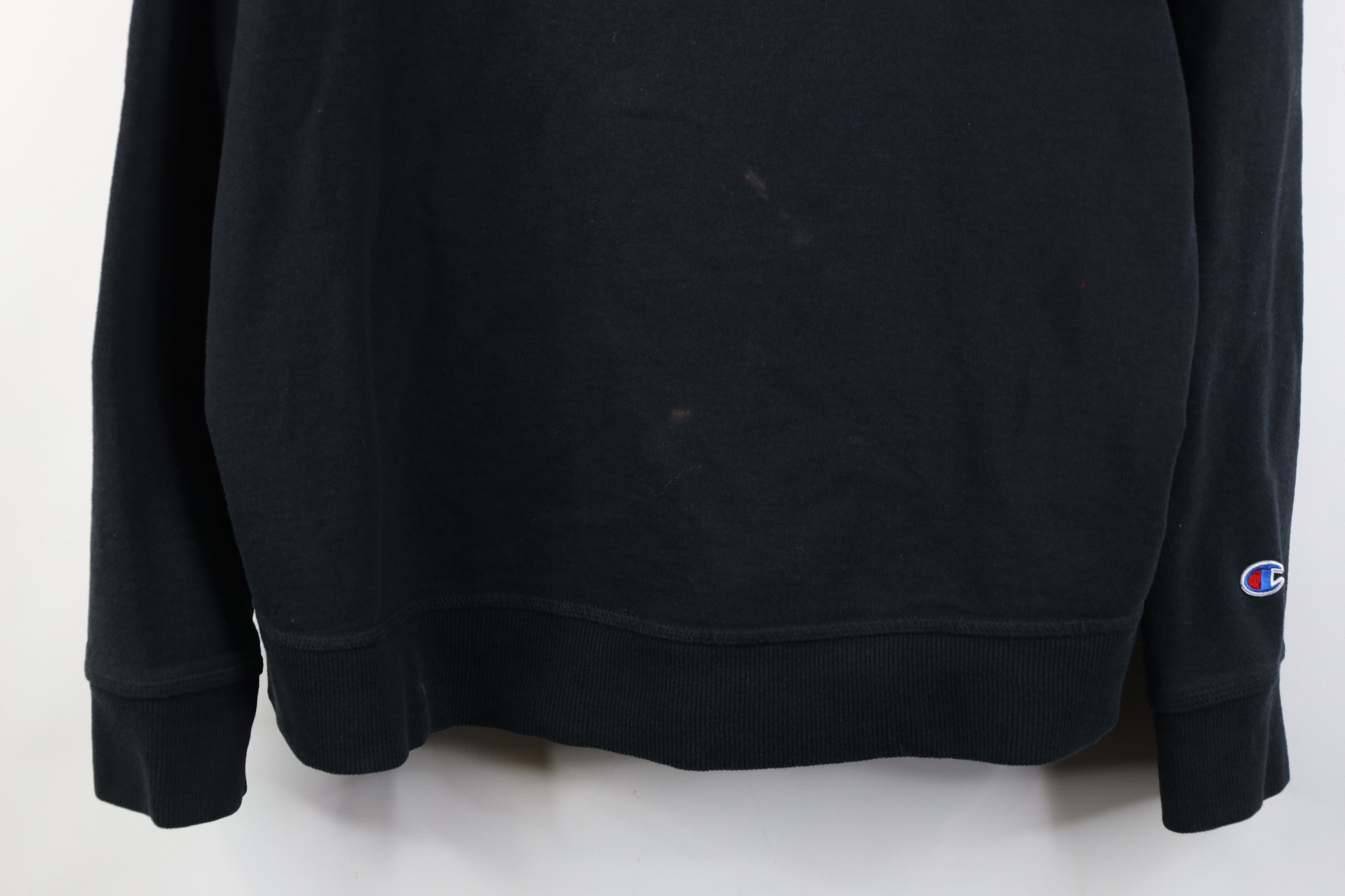 Champion Vintage Champion Monochrome Crewneck Sweatshirt Black Size US XL / EU 56 / 4 - 3 Thumbnail