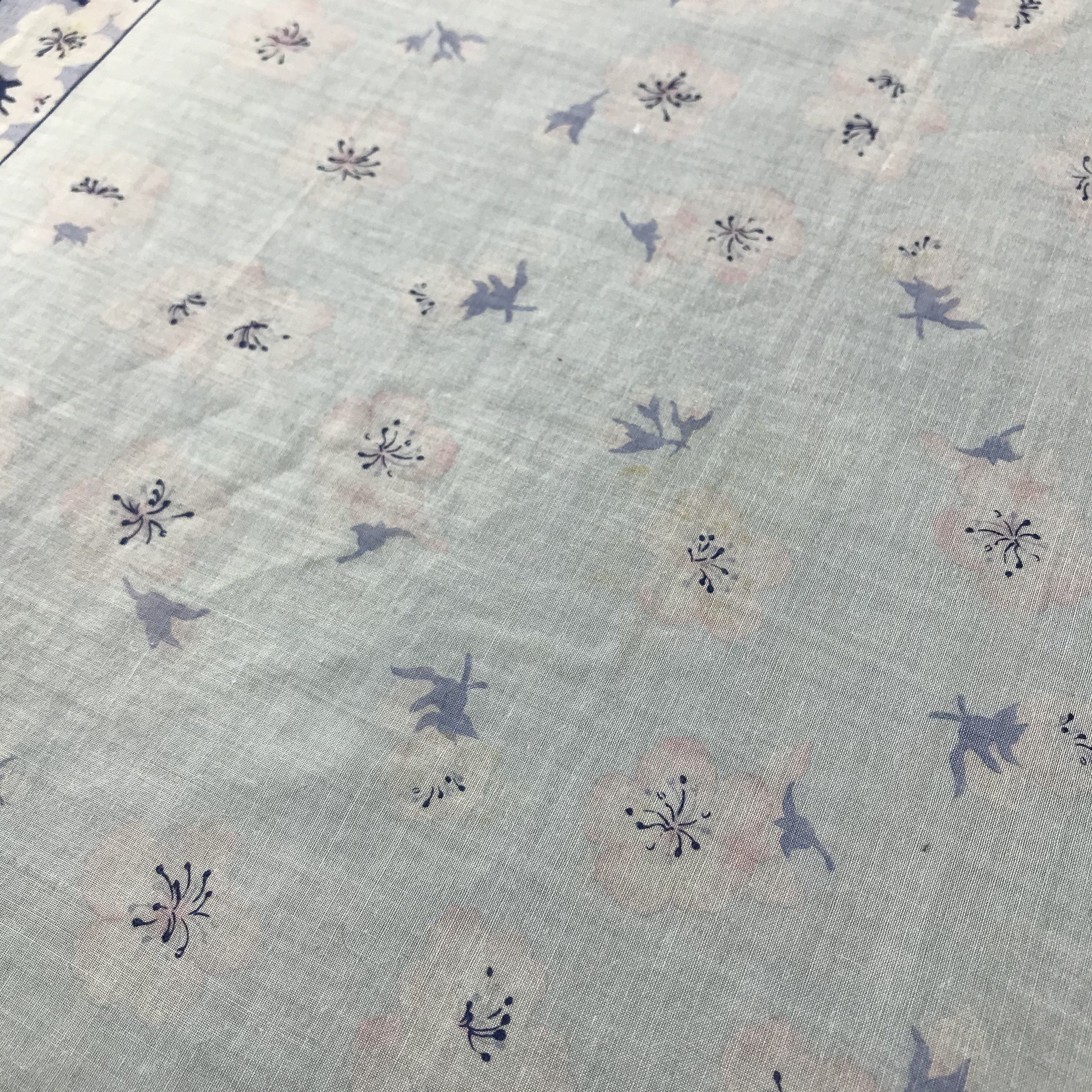 Hanae Mori × Vintage Hanae Mori Handkerchief Neckerchief Bandana H231 Size ONE SIZE - 7 Thumbnail