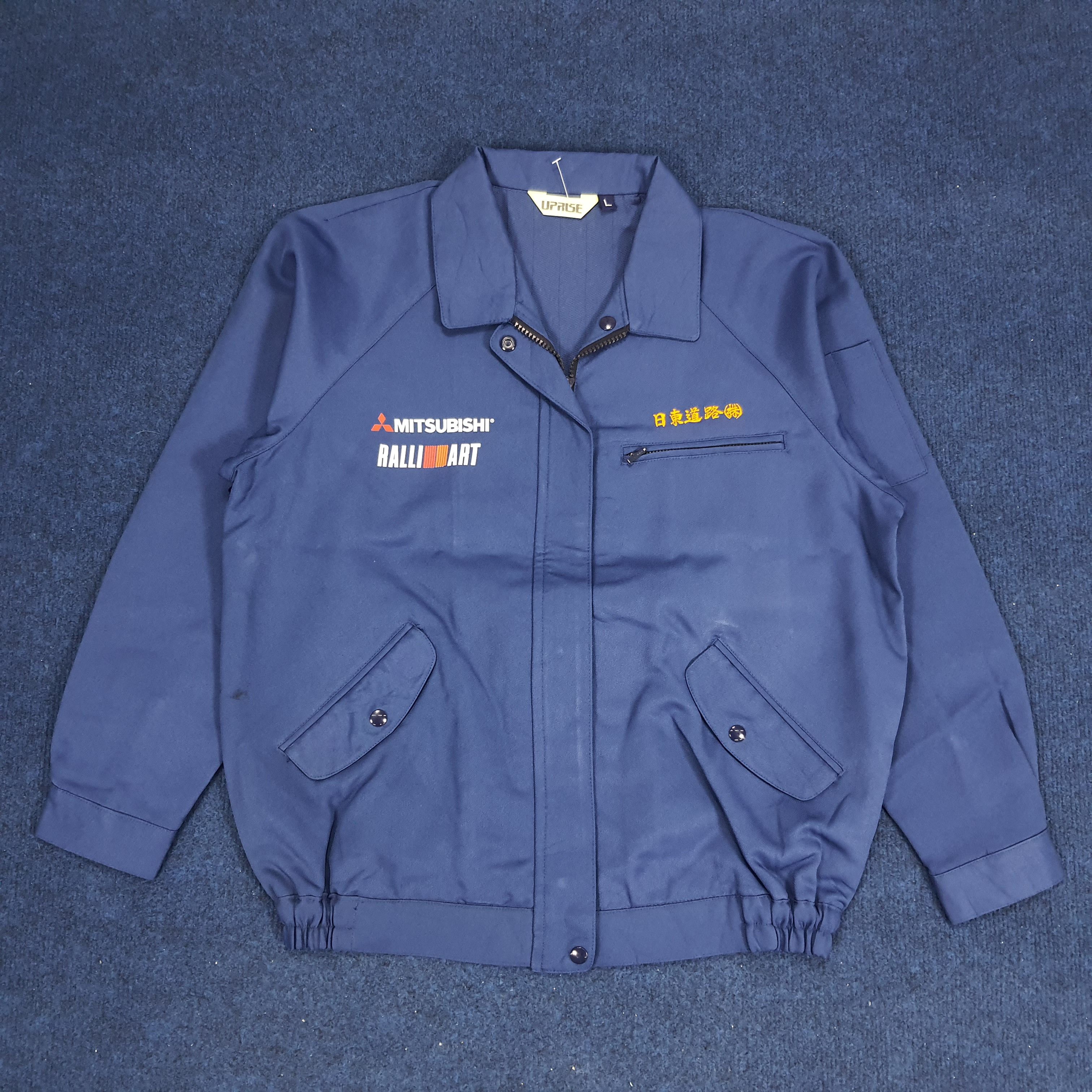 Vintage Vintage Mitsubishi RalliArt Japanese Motorsports Work Jacket Size US M / EU 48-50 / 2 - 3 Thumbnail