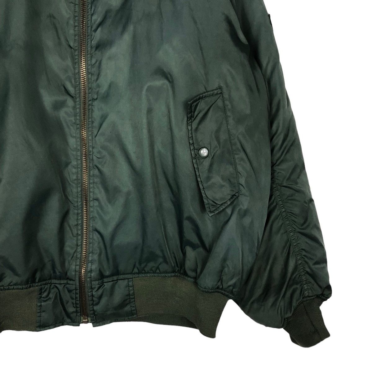 Japanese Brand 🔥Riot Riot Vintage Fly Bomber Jacket World Island Japan Size US L / EU 52-54 / 3 - 5 Thumbnail
