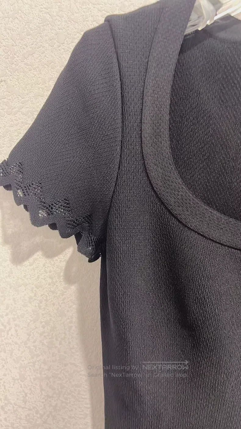 Alaia Alaia Black Knit Dress Size XS / US 0-2 / IT 36-38 - 4 Thumbnail