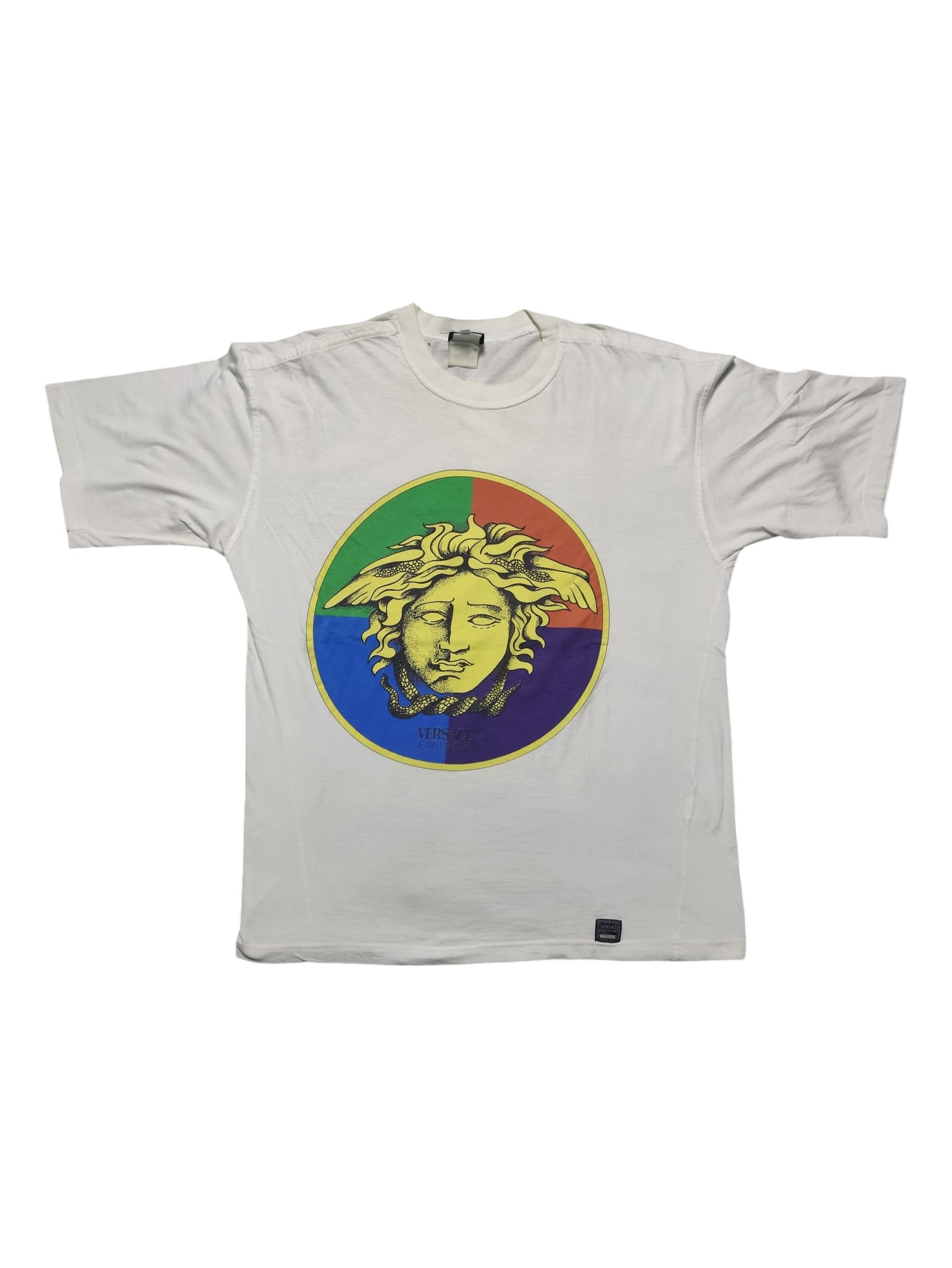 Tシャツ・カットソー VERSACE Men T Shirts 78GAHE07CJ00E 003 WHITE Versace VERSACE Men T-Shirts 78GAHE07CJ00E 003 WHITE | Grailed