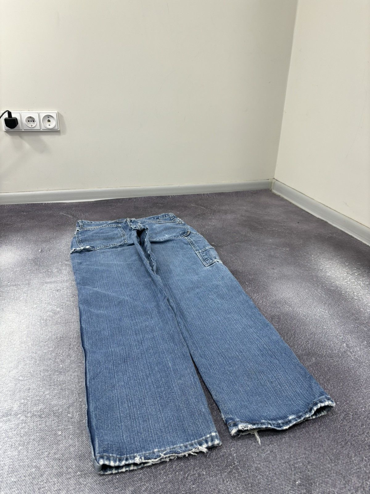 Dickies Vintage Dickies Workwear Y2K American Work Baggy Denim Jeans Size US 32 / EU 48 - 3 Thumbnail