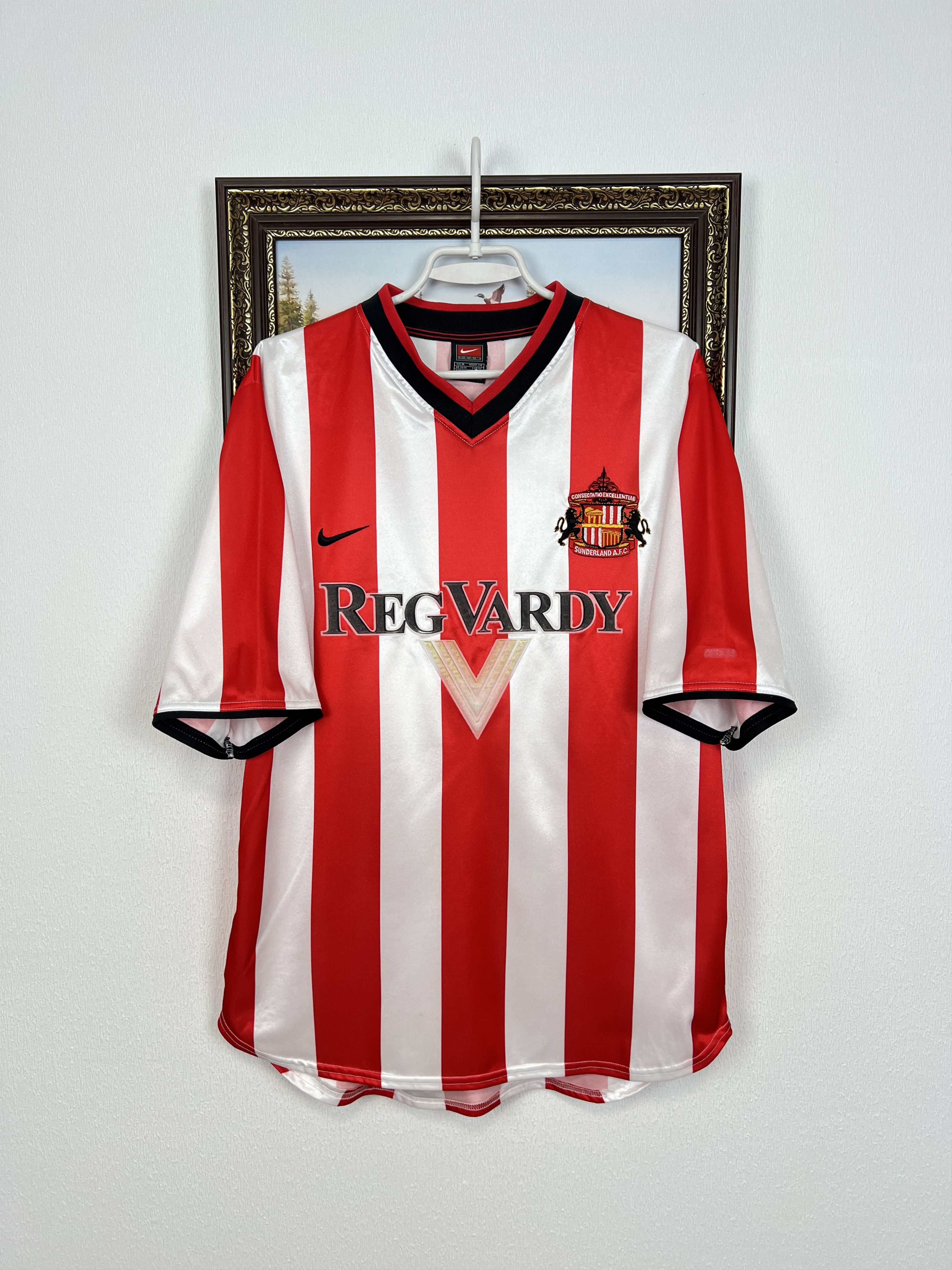 Nike Sunderland football shirt 2000 Nike Jersey Tee Hype Trikot Size US M / EU 48-50 / 2 - 1 Thumbnail