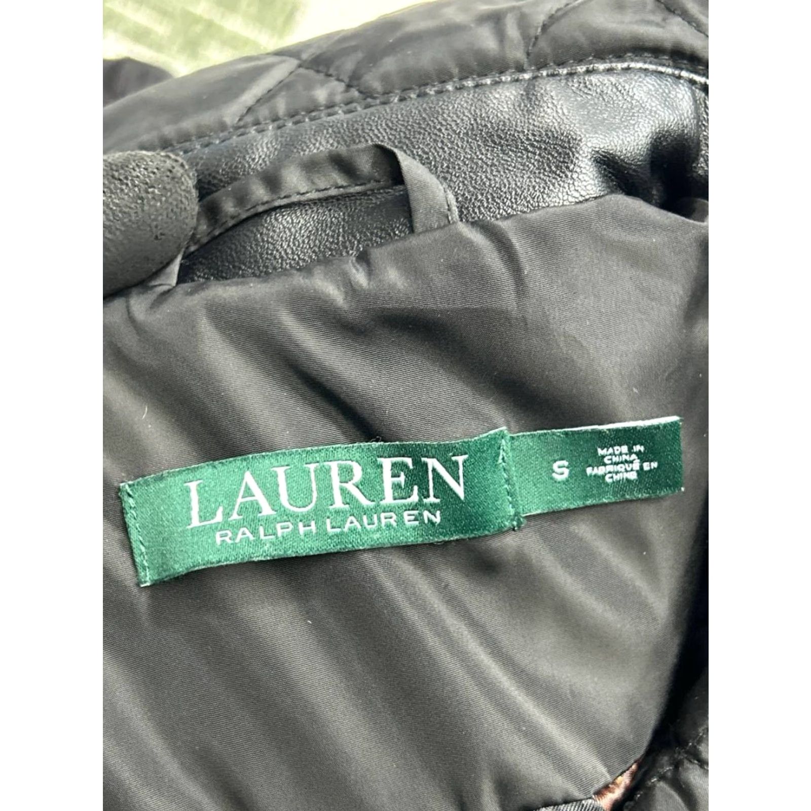 Ralph Lauren Lauren Ralph Lauren Peacoat Womens Small Black Quilted Diamond Double Breasted Coat S Black Womens Pea Coat Size S / US 4 / IT 40 - 7 Thumbnail