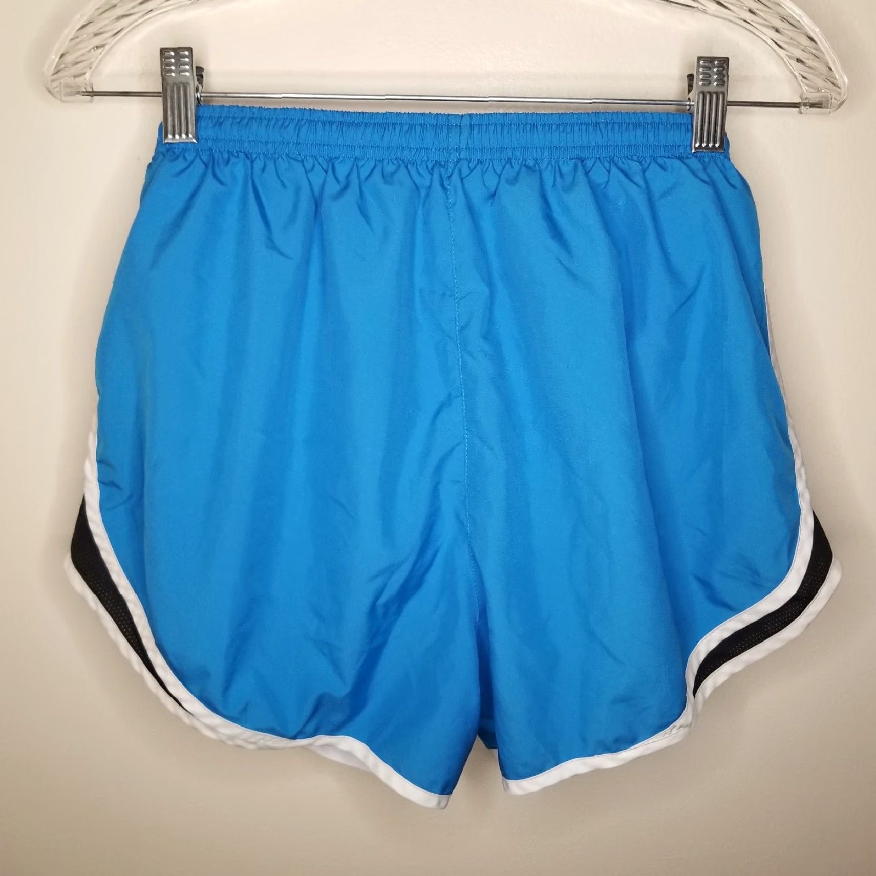 Nike Nike Womens Shorts Activewear Dri-Fit Running Jogging Blue Black Size M Size 32" / US 10 / IT 46 - 3 Thumbnail