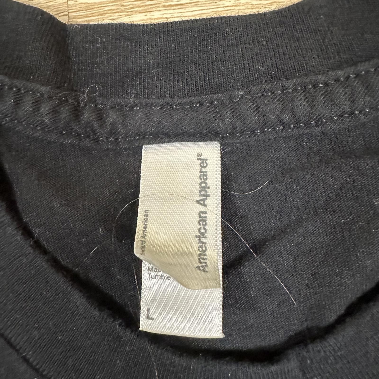 American Apparel American Apparel Men T-Shirt Large Black Don't Be So Clothes Size US L / EU 52-54 / 3 - 3 Thumbnail
