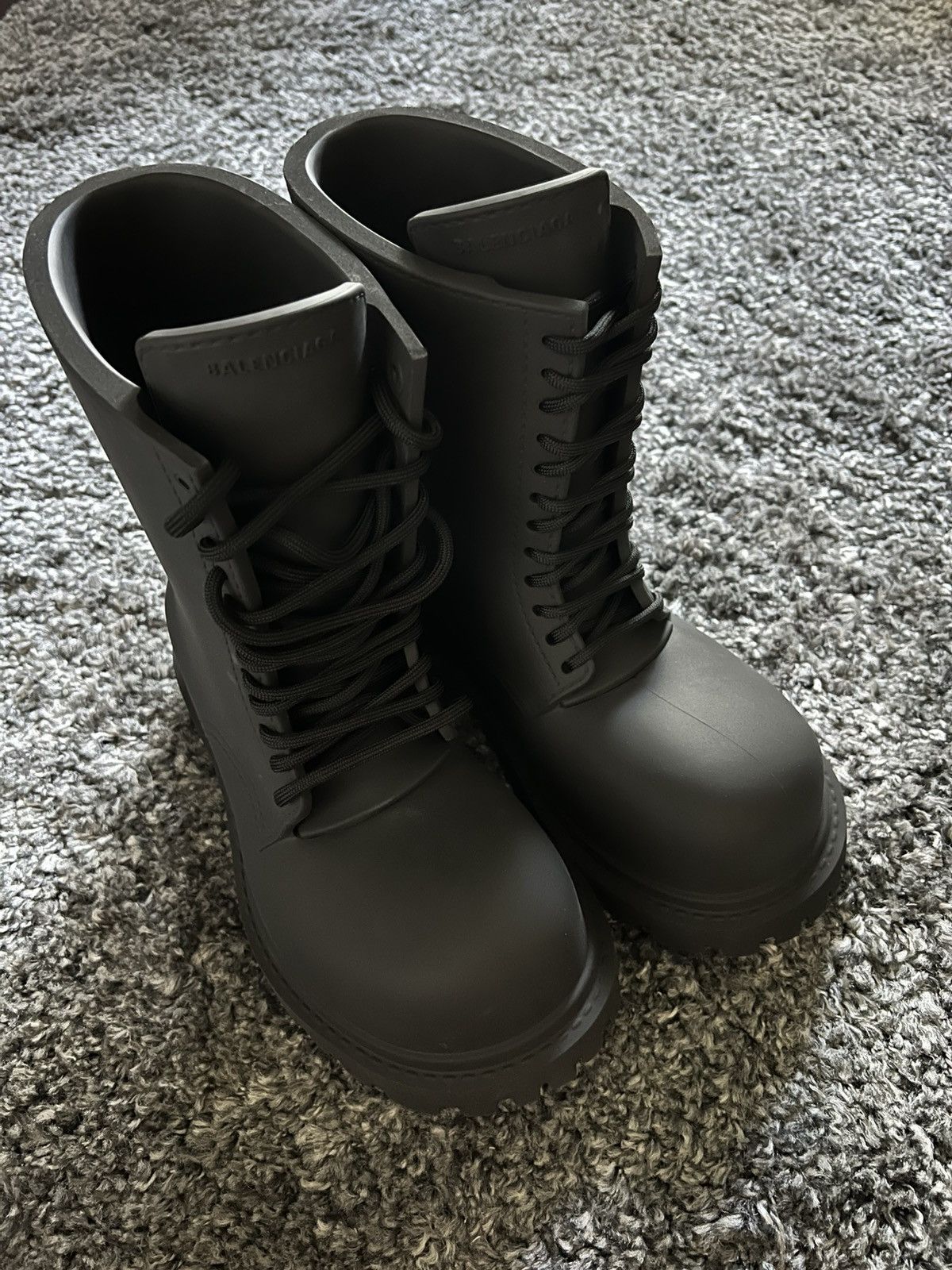 Balenciaga Balenciaga Black 'Steroid' Boots Size 40 Size US 7 / EU 40 - 1 Thumbnail
