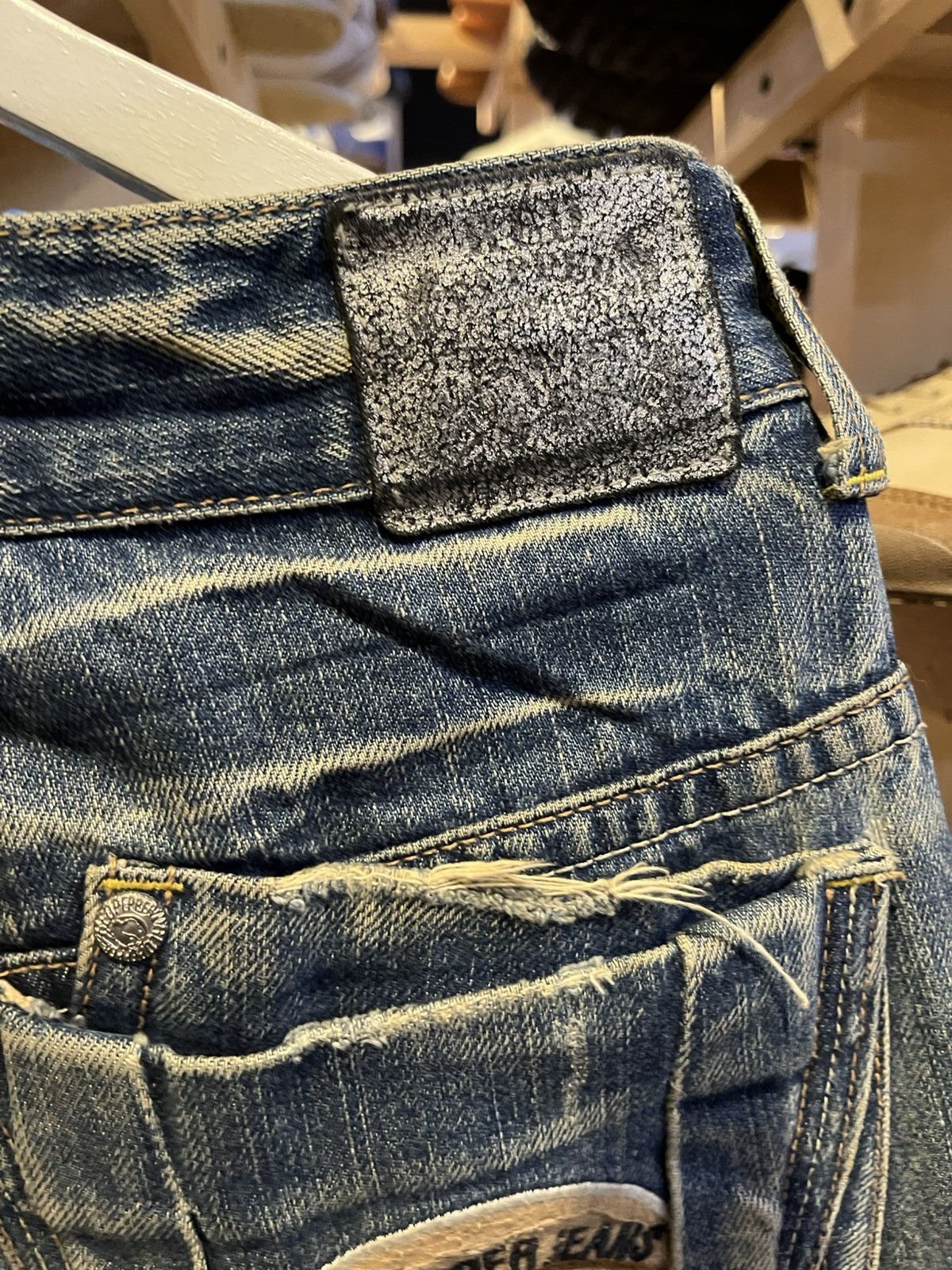 Vintage Red Pepper Jeans Jeans Distressed Jeans Size 30" / US 8 / IT 44 - 9 Thumbnail