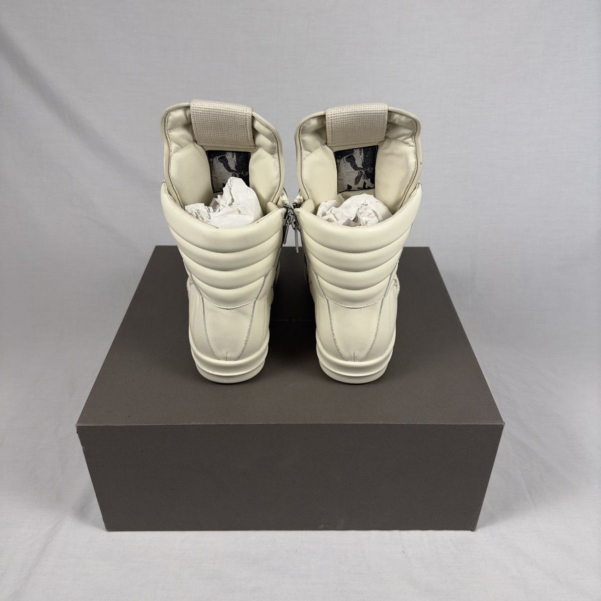 Rick Owens Rick Owens Milk Geobaskets Size US 7.5 / EU 40-41 - 3 Thumbnail