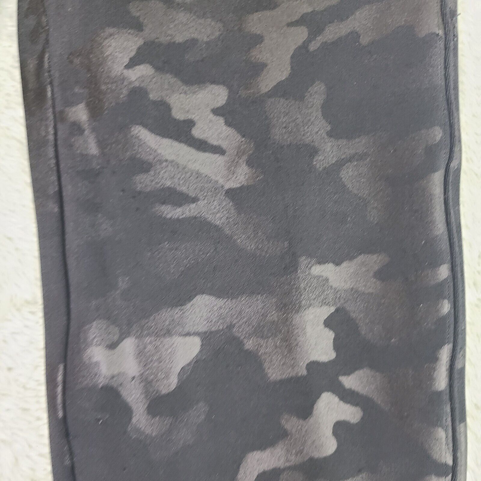 Spanx Spanx Black Faux Leather Black Camo Camouflage Leggings Size Size 33" - 2 Thumbnail