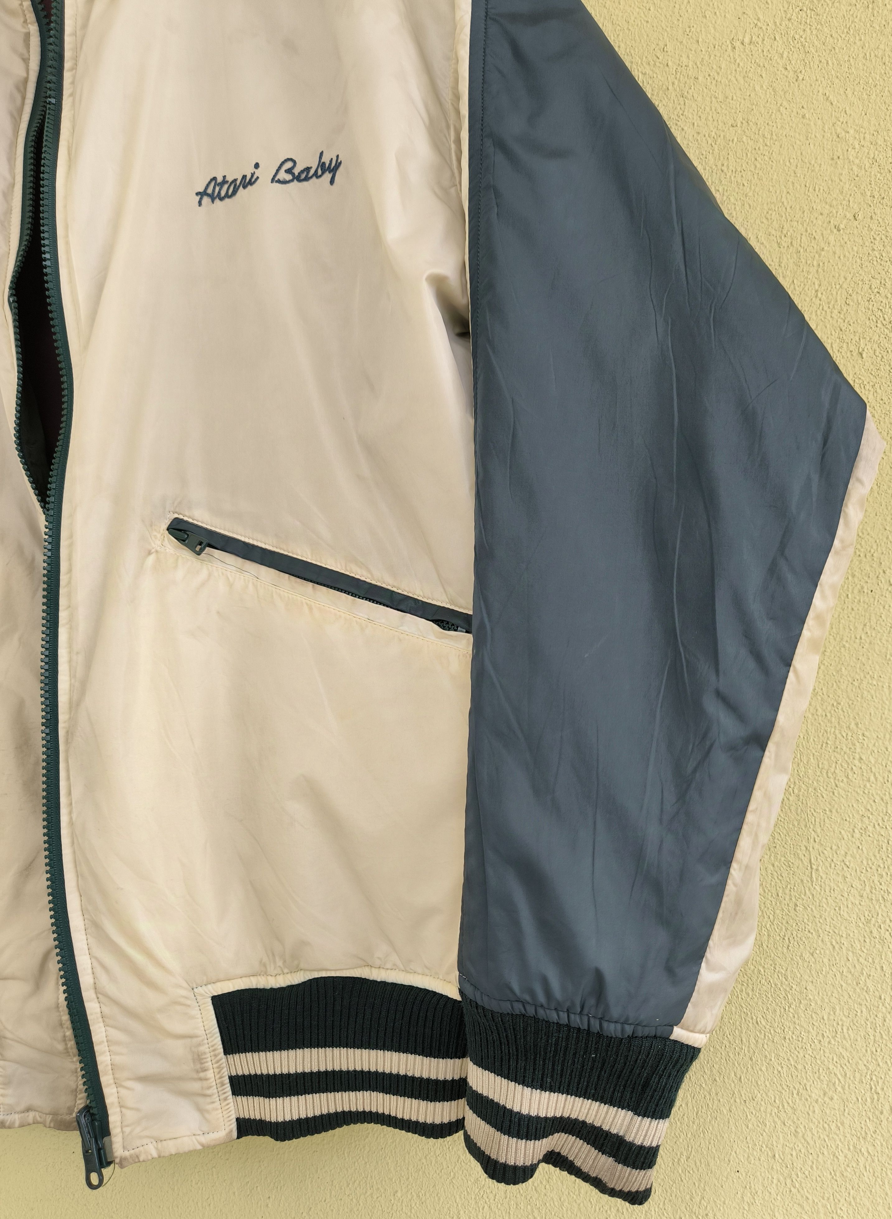 Japanese Brand ROCSTAR by REAL MAD HECTIC reversible nylon bomber jacket Size US L / EU 52-54 / 3 - 11 Thumbnail