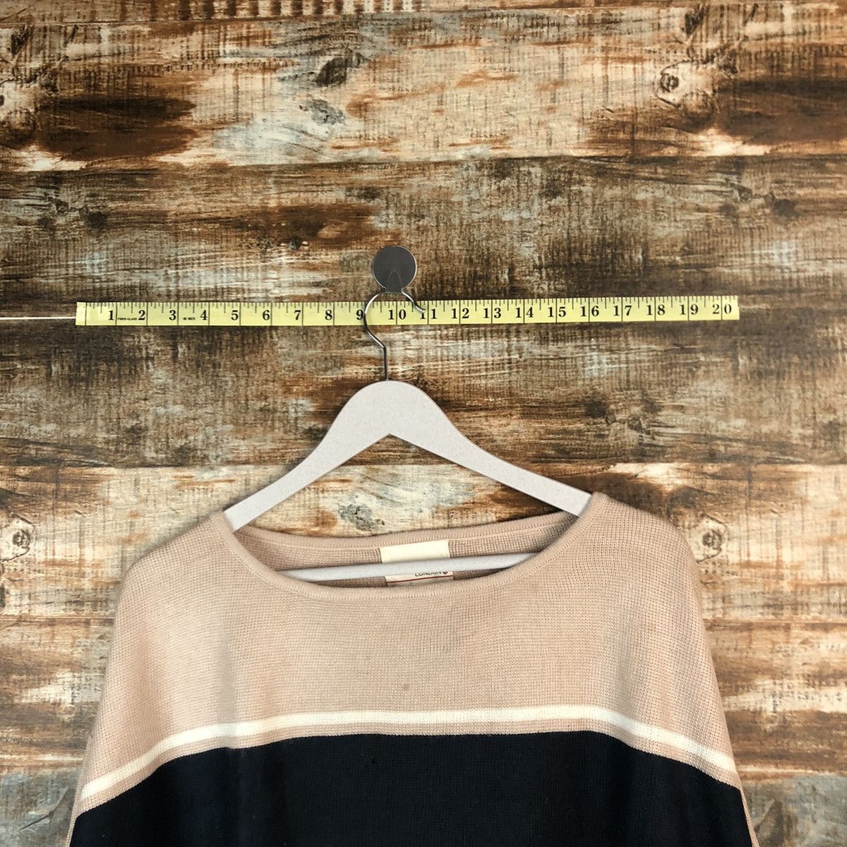 OVER THE STRiPES HK Works London Pink Knitwear #A1469 Size L / US 10 / IT 46 - 4 Thumbnail