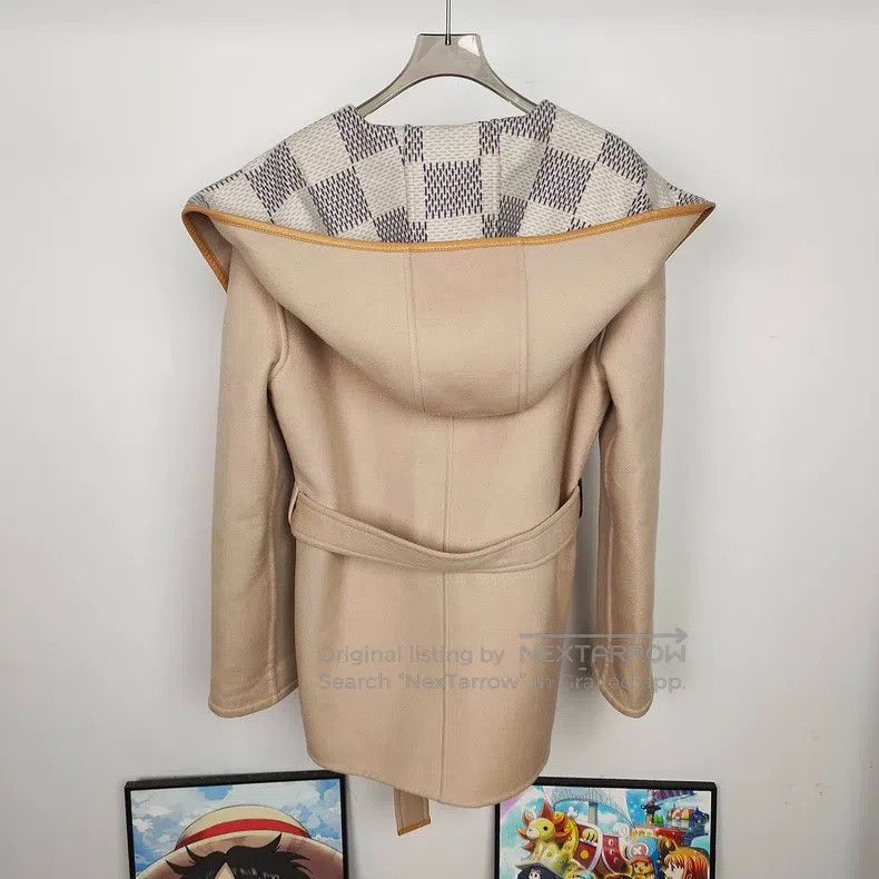 Louis Vuitton Louis Vuitton Cream-colored checkerboard bathrobe coat Size XS / US 0-2 / IT 36-38 - 2 Thumbnail