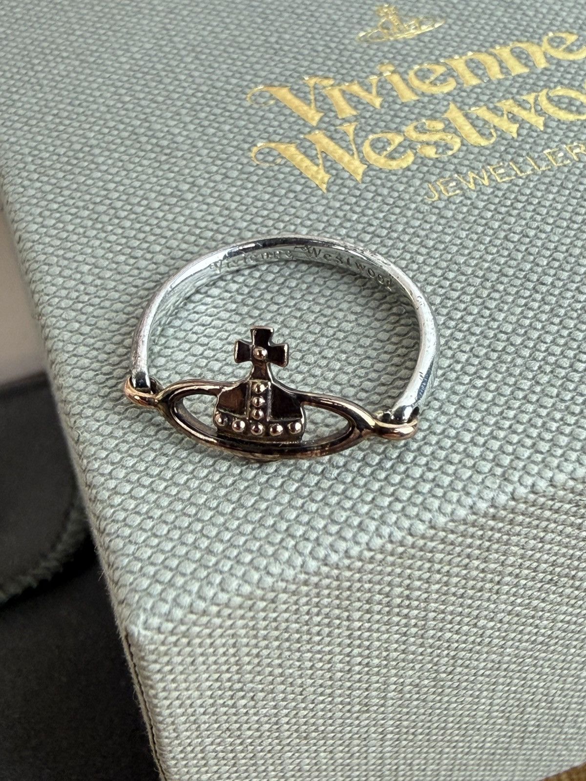 Vivienne Westwood Vivienne Westwood Vendome Ring 925 Silver Size XS Size ONE SIZE - 1 Thumbnail