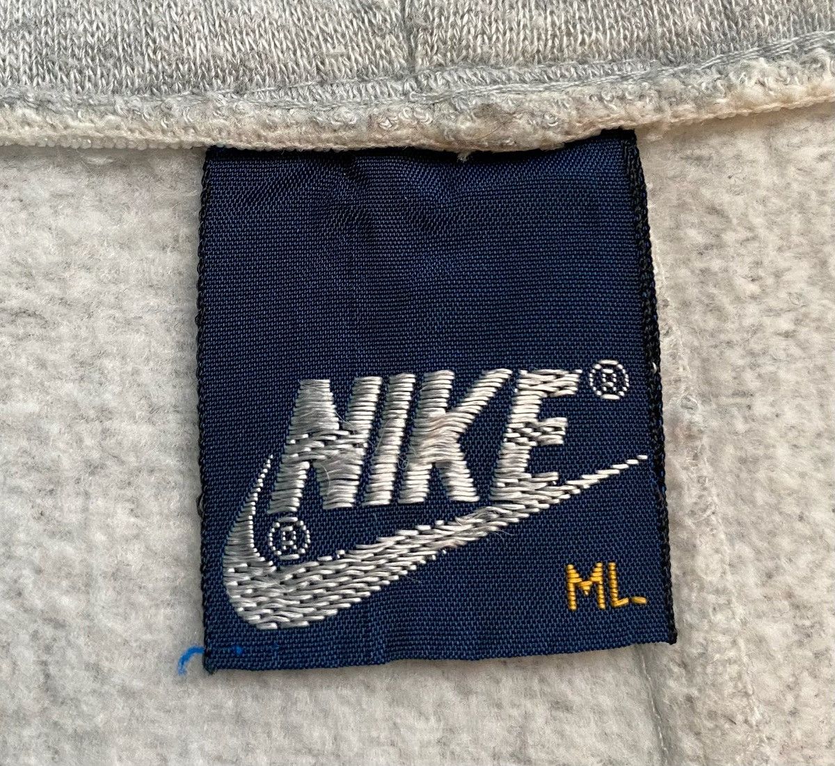 Nike 80’s Nike Spellout Blue Tag Logo Sweatpants Medium Size US 32 / EU 48 - 4 Thumbnail