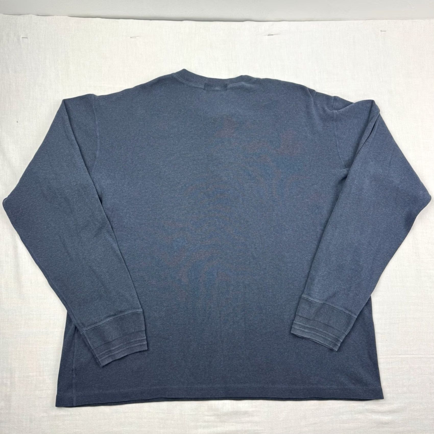 Polo Ralph Lauren VINTAGE Polo Ralph Lauren Henley Shirt Adult XL Long Sleeve Blue 90s Mens Size US XL / EU 56 / 4 - 7 Thumbnail