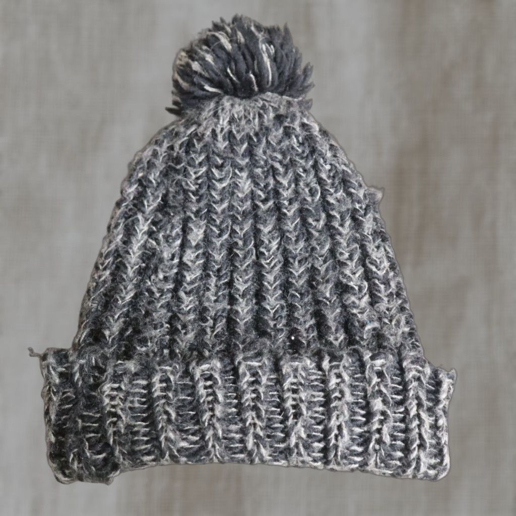 Vintage VINTAGE Beanie Hat Cap Cuff Plain Knit Ski Pom Winter Warm Slouchy Men Women Unisex Size ONE SIZE - 1 Thumbnail