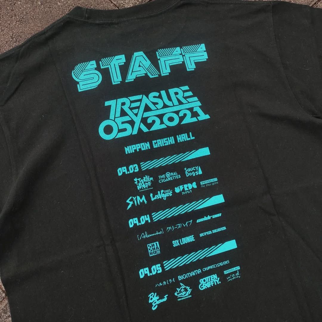 Band Tees Japanese Band Festival Treasure05x 2021 Tee Size US L / EU 52-54 / 3 - 3 Thumbnail