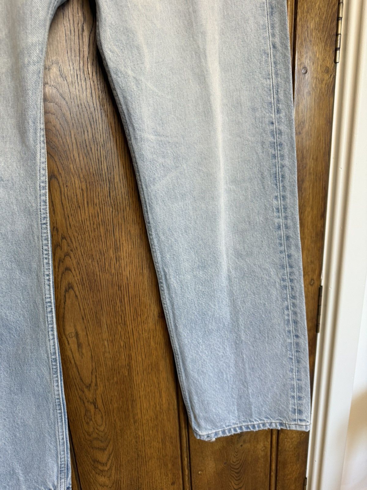 Celine $1.3k SS25 Celine knee rip Wesley jeans breezy point Hedi 30 Size US 30 / EU 46 - 16 Thumbnail