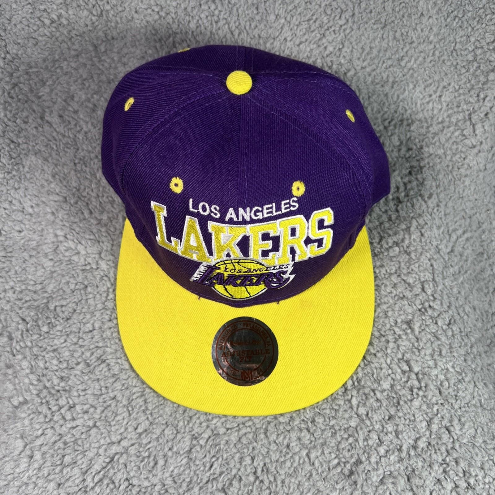 Mitchell & Ness LA Lakers NBA Basketball Mitchell & Ness Snapback Hat Y2K Size ONE SIZE - 2 Thumbnail