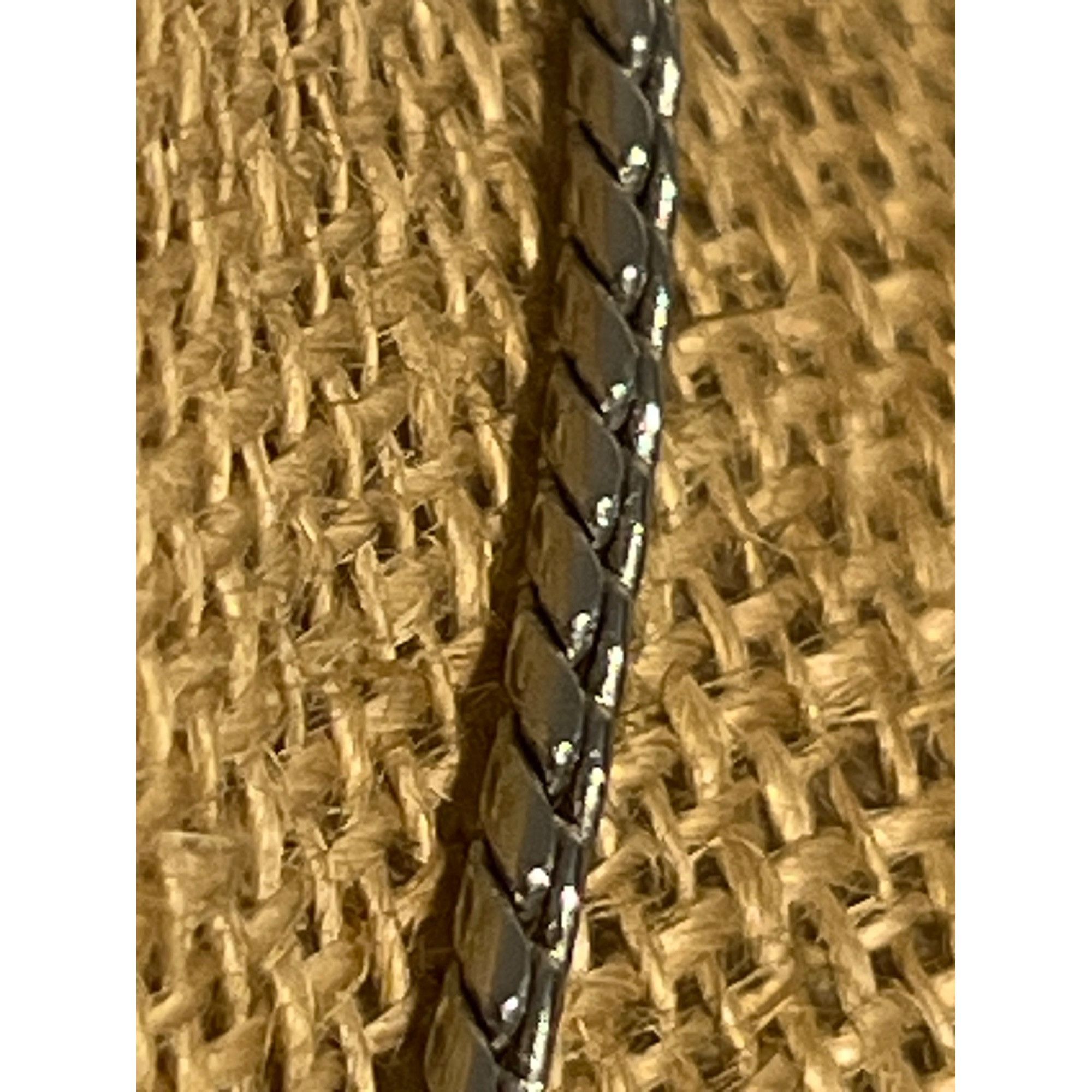 Other Silver Tone Lariat Style Necklace Cable Chain Purple Blue Gl Size ONE SIZE - 4 Thumbnail