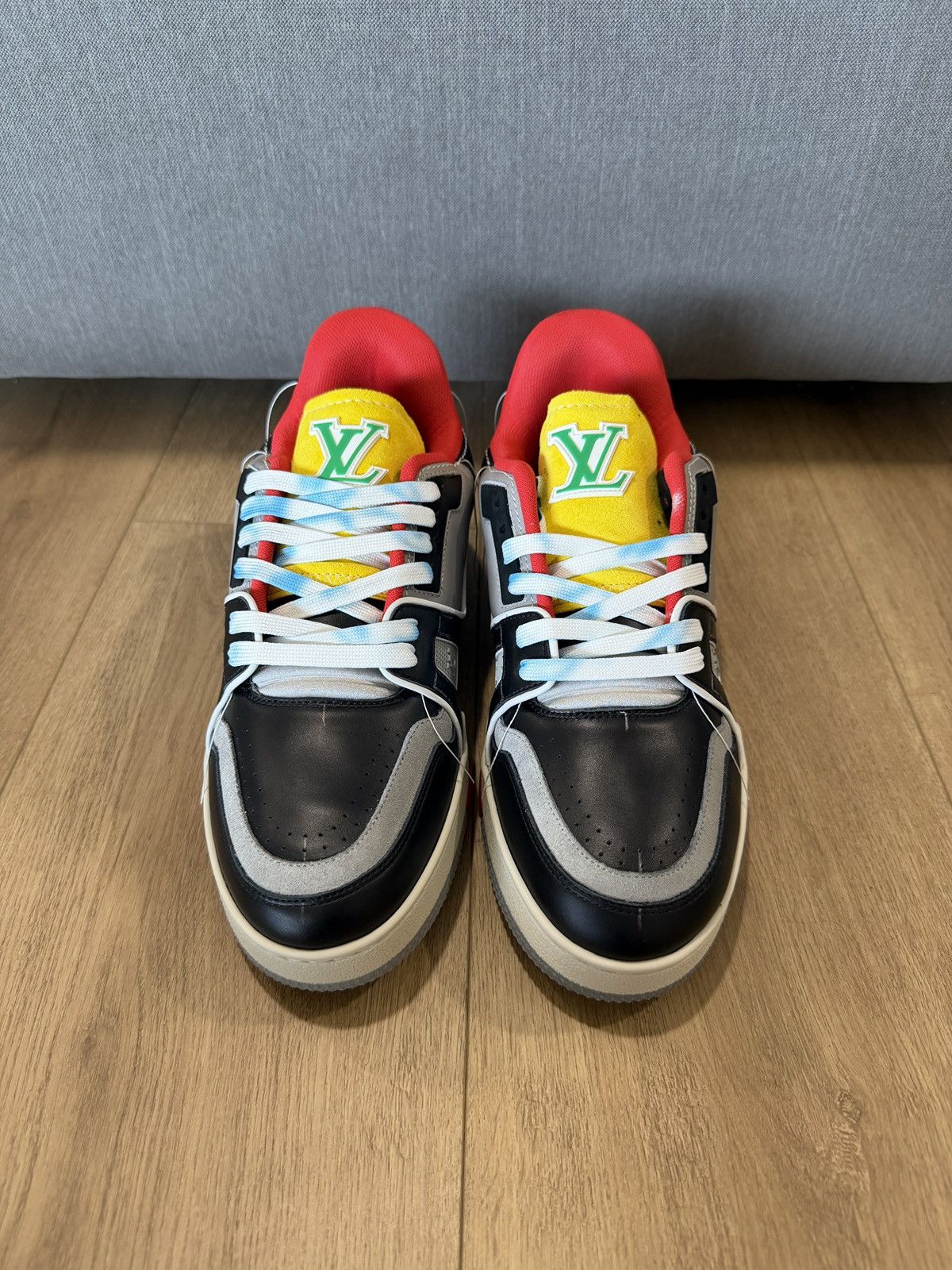 Louis Vuitton LOUIS VUITTON UPCYCLE TRAINER BLACK VIRGIL Size US 8 / EU 41 - 4 Thumbnail