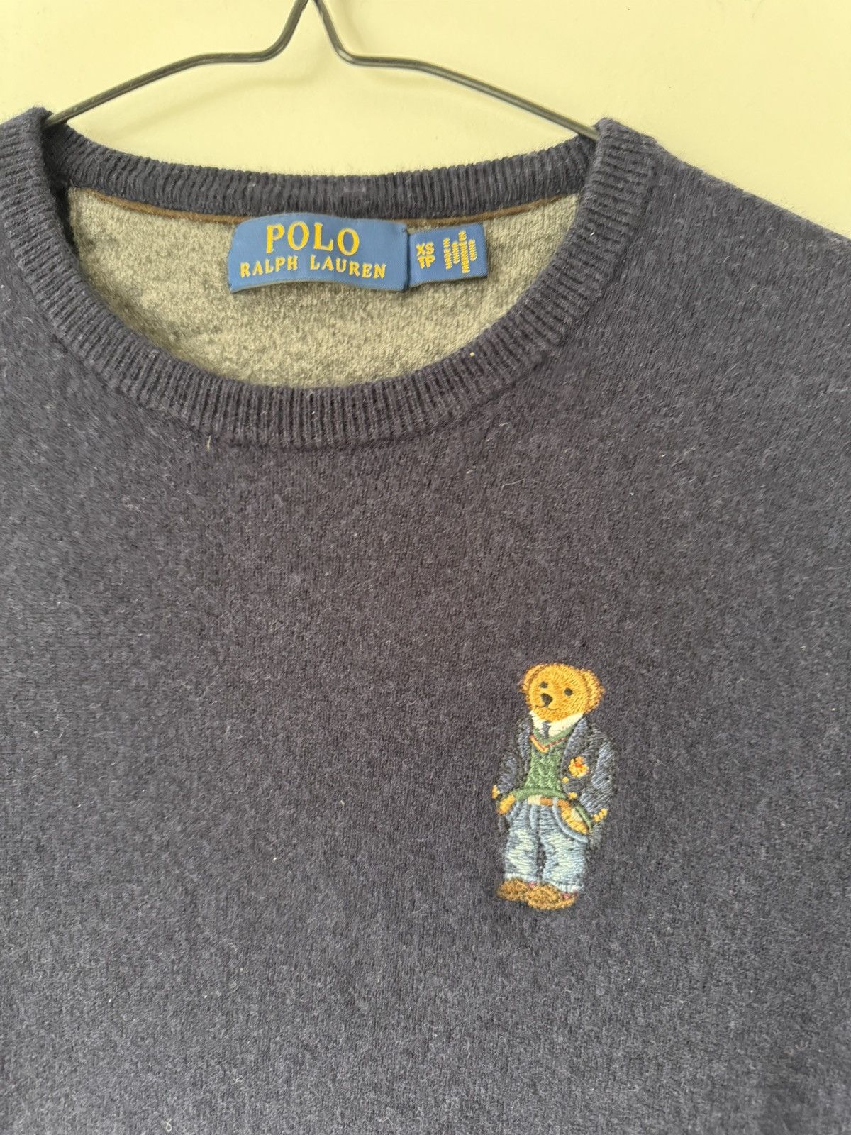 Ralph Lauren Ralph Lauren navy blue bear jumper Size S / US 4 / IT 40 - 3 Thumbnail