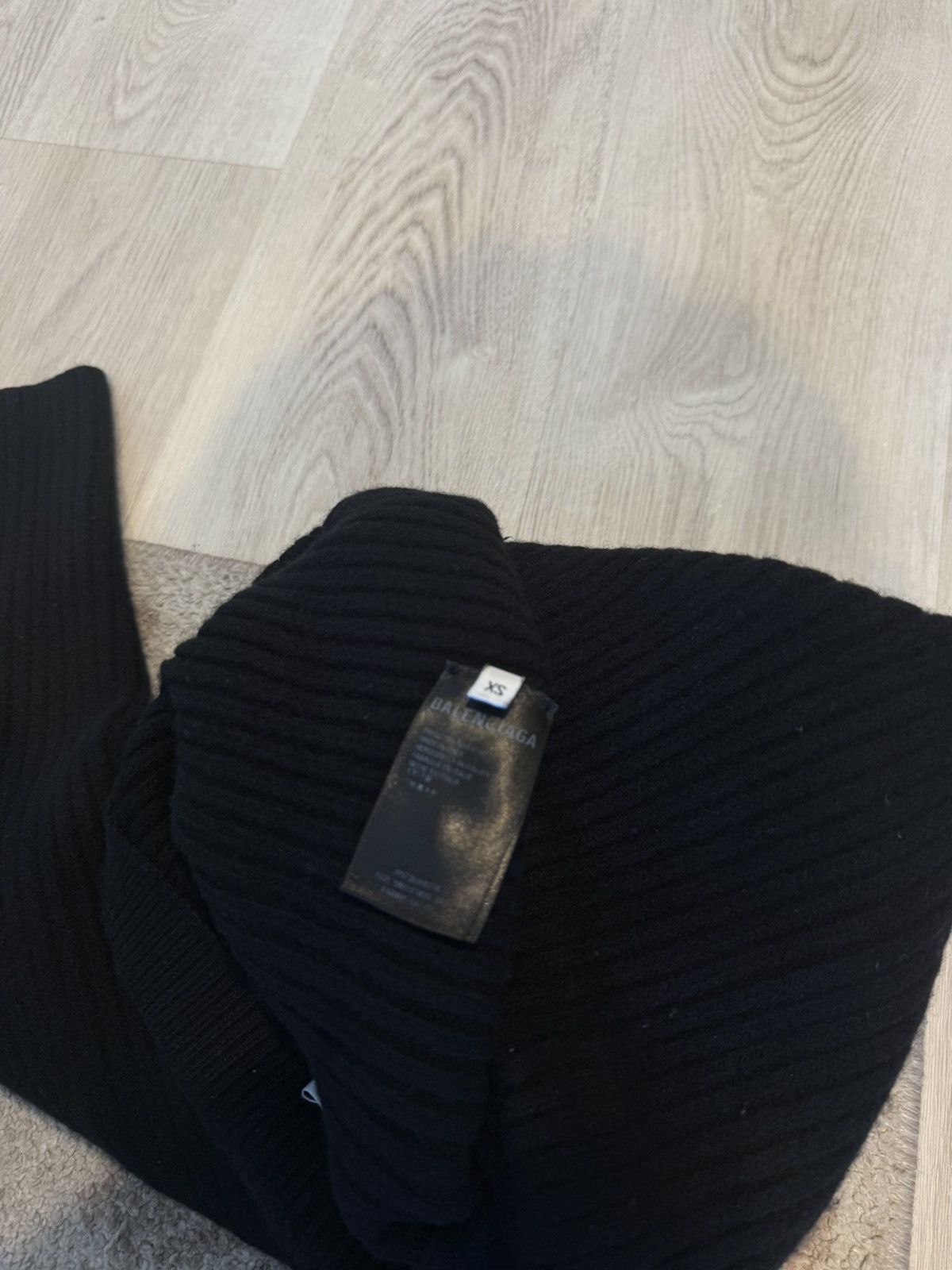 Balenciaga f/w 2020 cashmere/wool knit wide leg sweatpants!! Size US 28 / EU 44 - 7 Thumbnail