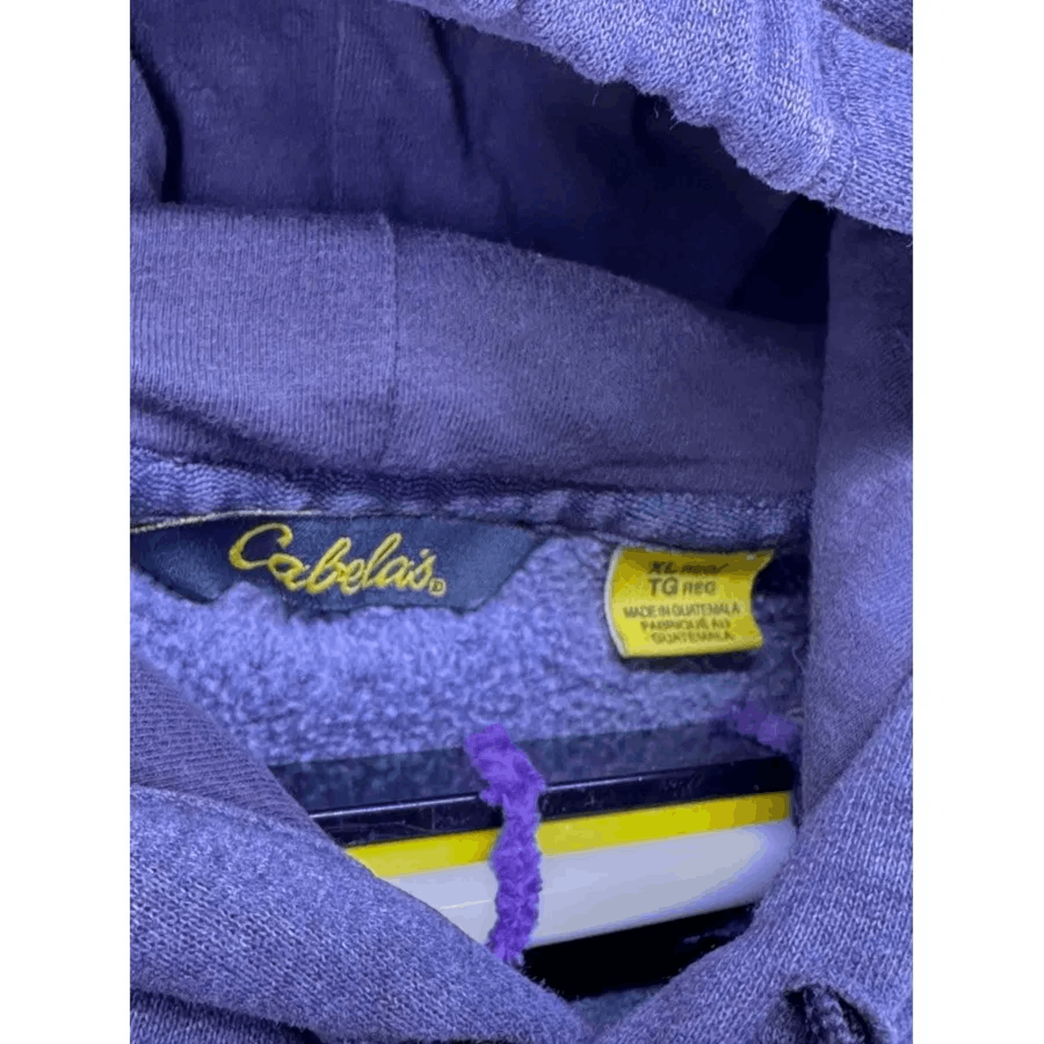 Cabelas Cabela’s Script Logo Hoodie – Grey XL Size US XL / EU 56 / 4 - 5 Thumbnail