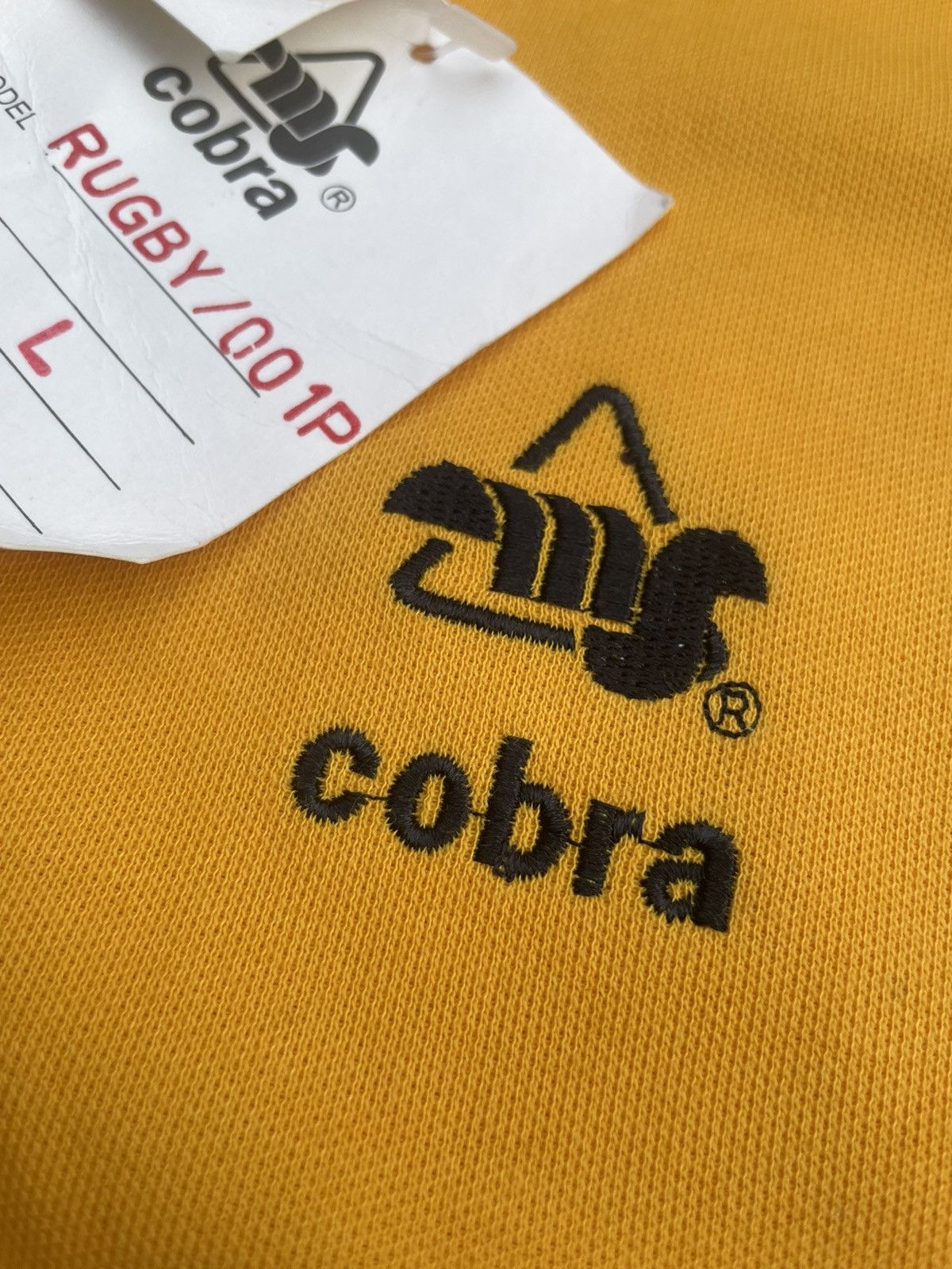 Cobra × Vintage Vintage Deadstock Cobra Rugby Polo Tshirt Size US M / EU 48-50 / 2 - 18 Thumbnail
