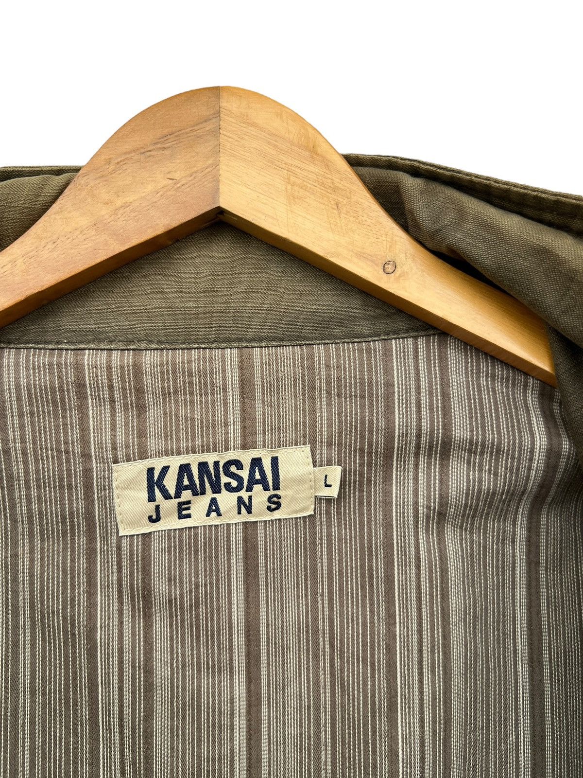 Kansai Yamamoto Kansai Yamamoto Multipocket Green Jacket Size US M / EU 48-50 / 2 - 11 Thumbnail