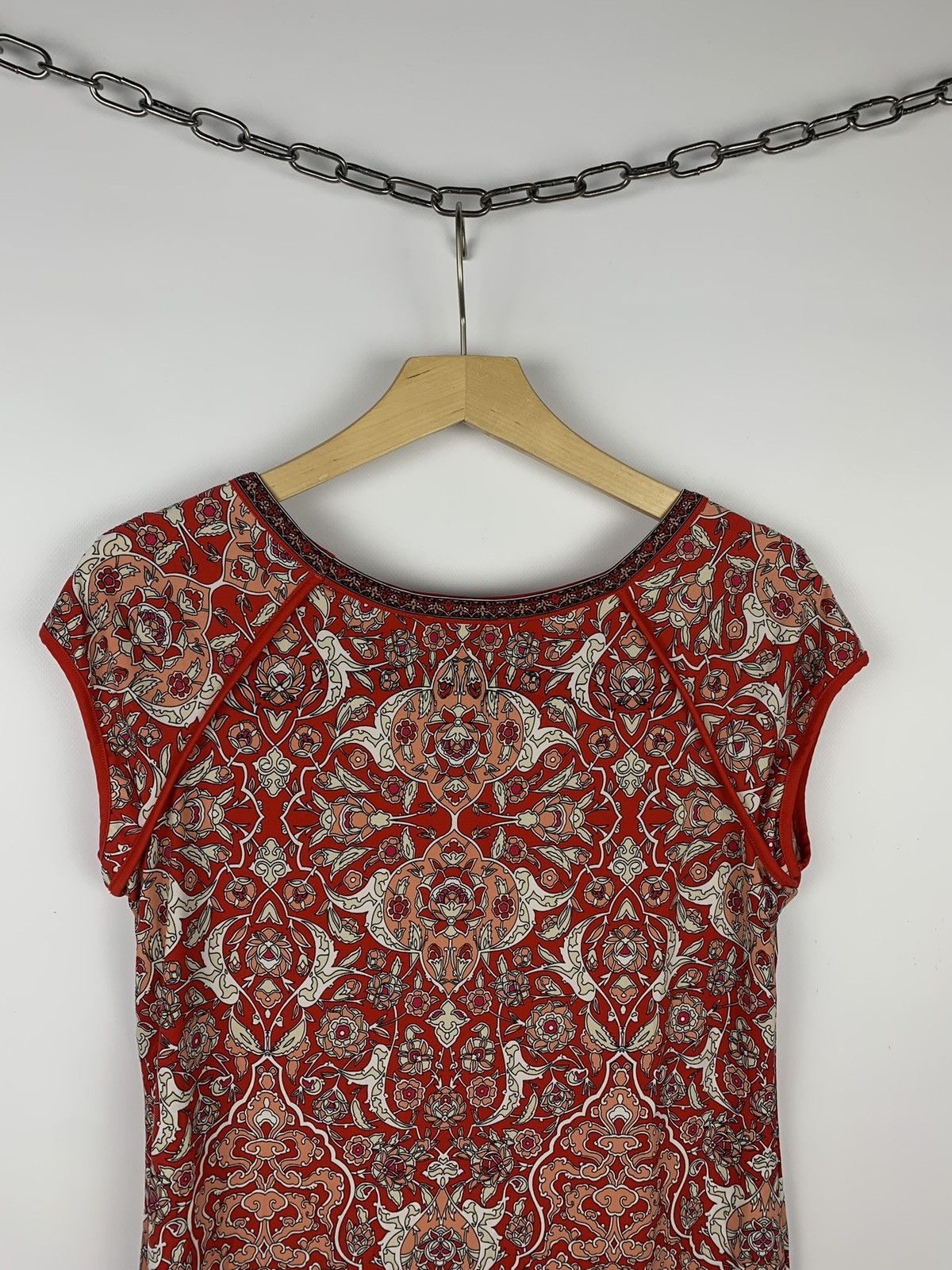 Max Mara Max Studio Mini Dress Women’s Size L Paisley Pattern Y2K Size L / US 10 / IT 46 - 6 Thumbnail
