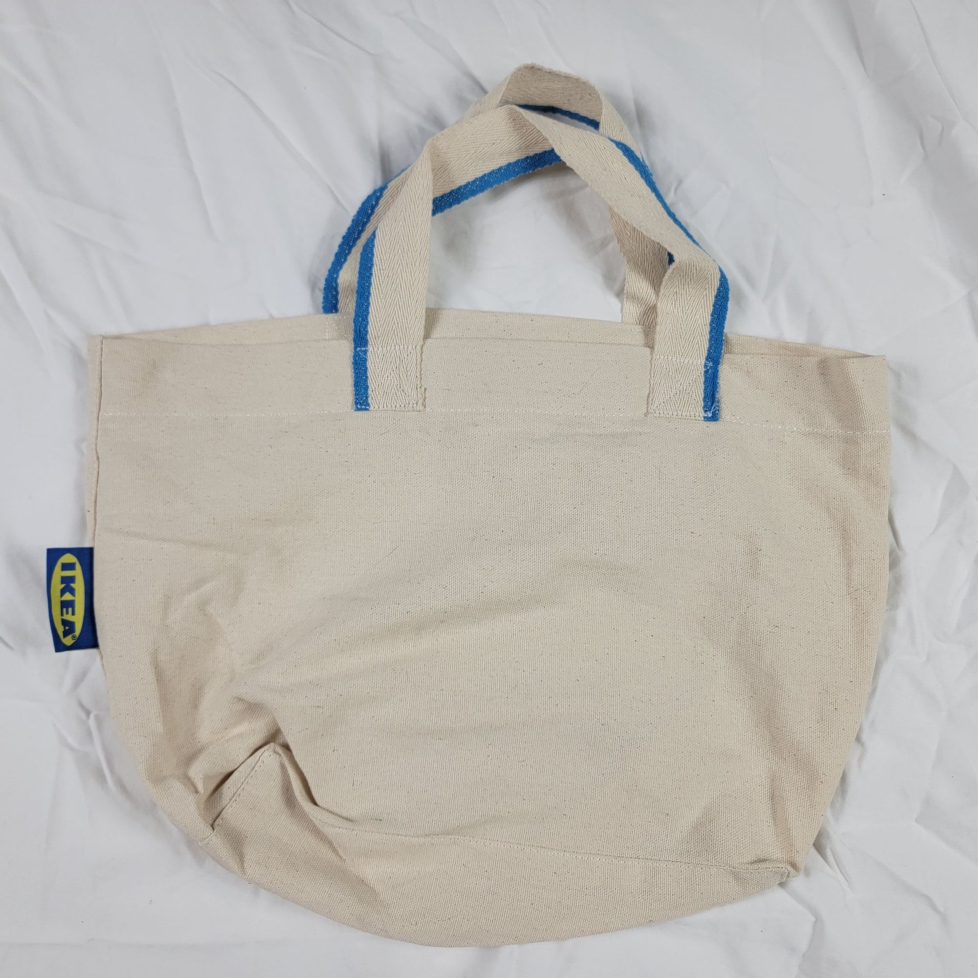 Ikea Ikea Spikrak Beige Shopping Bag Tote Travel Casual Storage F Size ONE SIZE - 1 Thumbnail