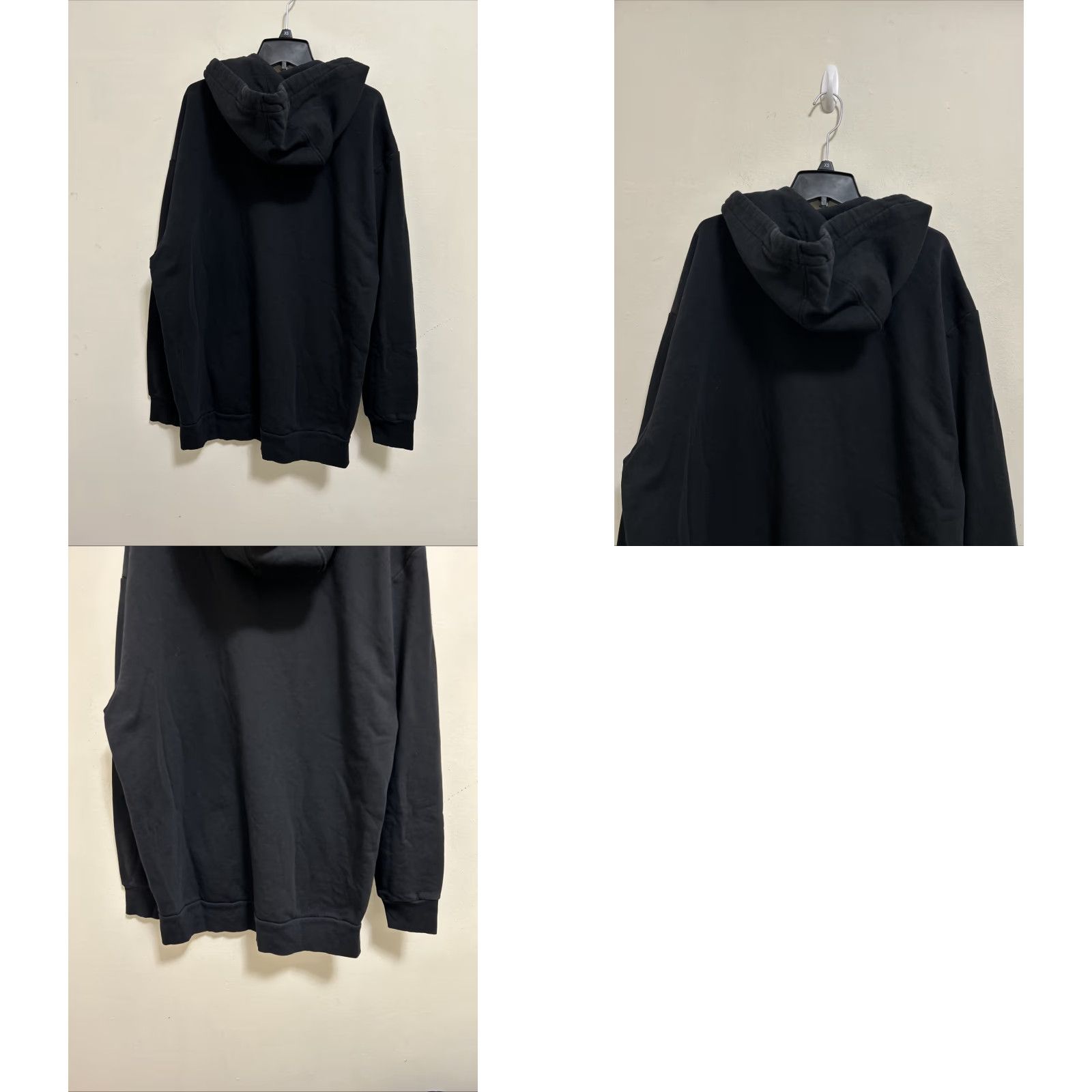 Ivy Park IVY PARK Hoodie Womens Large Black Logo Hooded Pullover Size L / US 10 / IT 46 - 8 Thumbnail