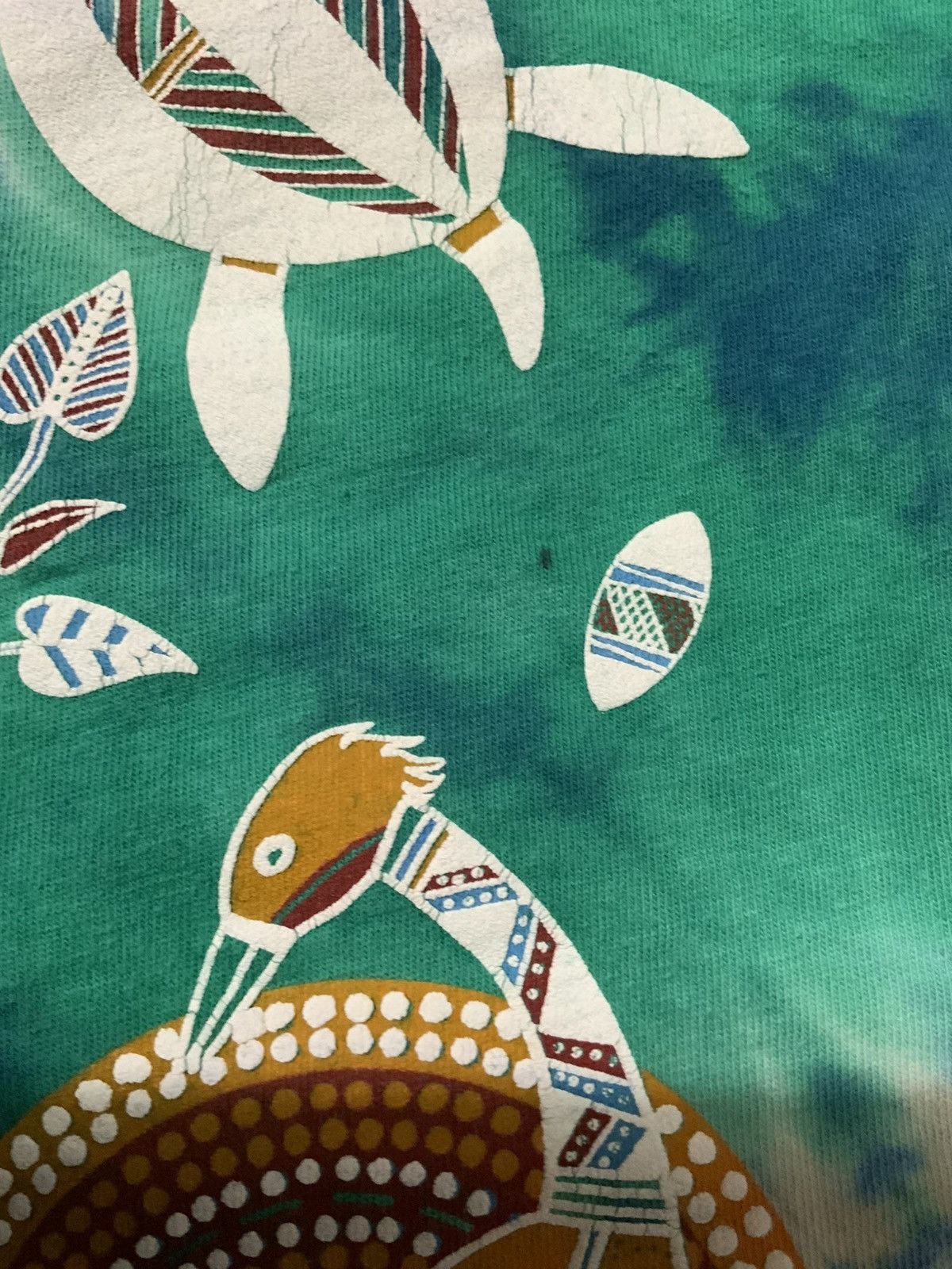 Vintage Vintage Churinga Australia Hunter Dreaming Aboriginal TShirt Size US XL / EU 56 / 4 - 6 Thumbnail