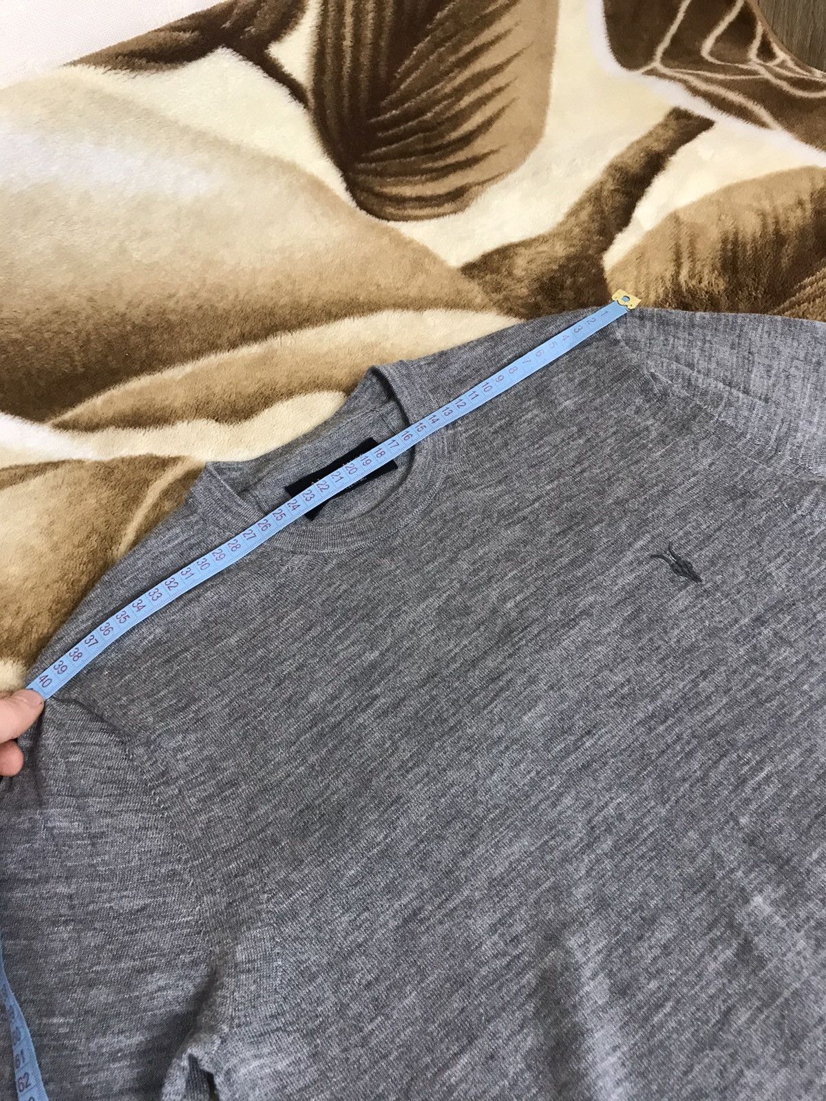 Allsaints 🔥 Allsaints Mode Merino Crew Ramskull Sweater Pullover Logo Size US S / EU 44-46 / 1 - 7 Thumbnail